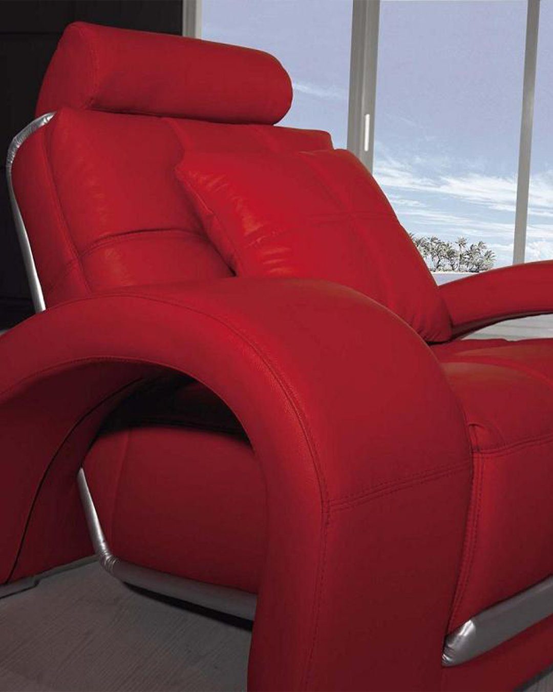 Made Leder Europe in Rot Garnituren Sofa JVmoebel Couch Sofagarnitur 3+2+1 Sitzer Sofa Sofas,