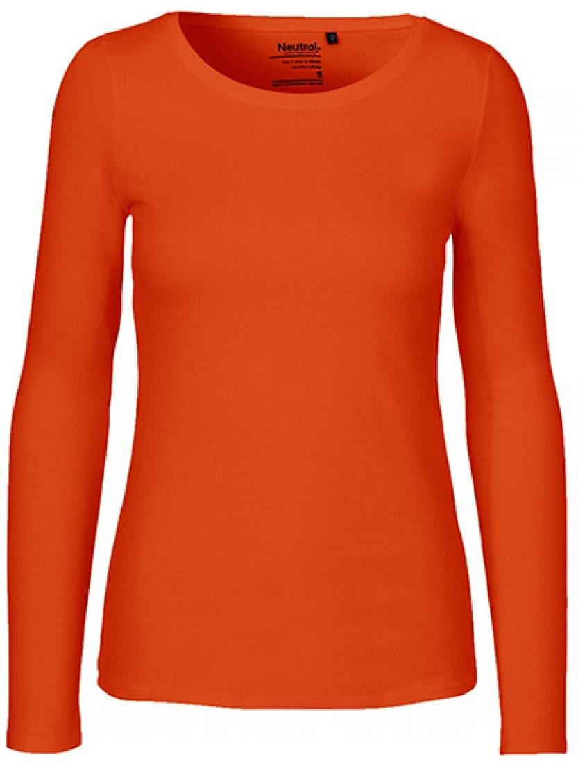 Neutral Langarmshirt Damen Long Sleeve T-Shirt / 100% Fairtrade-Baumwolle günstig online kaufen