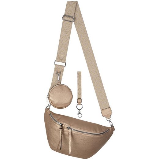otto.de | EAAKIE belt bag fanny pack shoulder bag crossbody bag hip bag imitation leather Italy-D