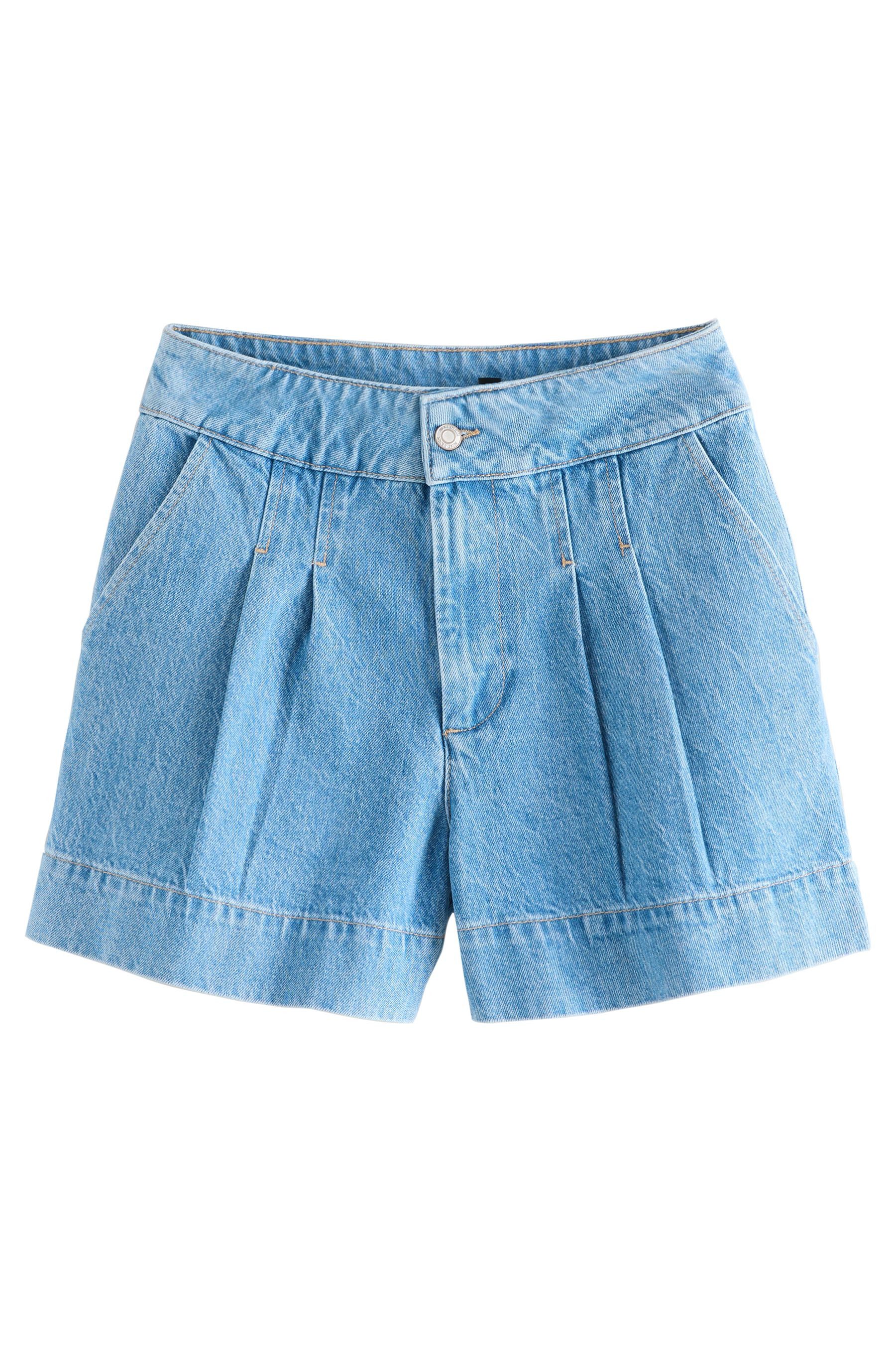 Next Jeansshorts Denim-Shorts aus 100 % Baumwolle günstig online kaufen
