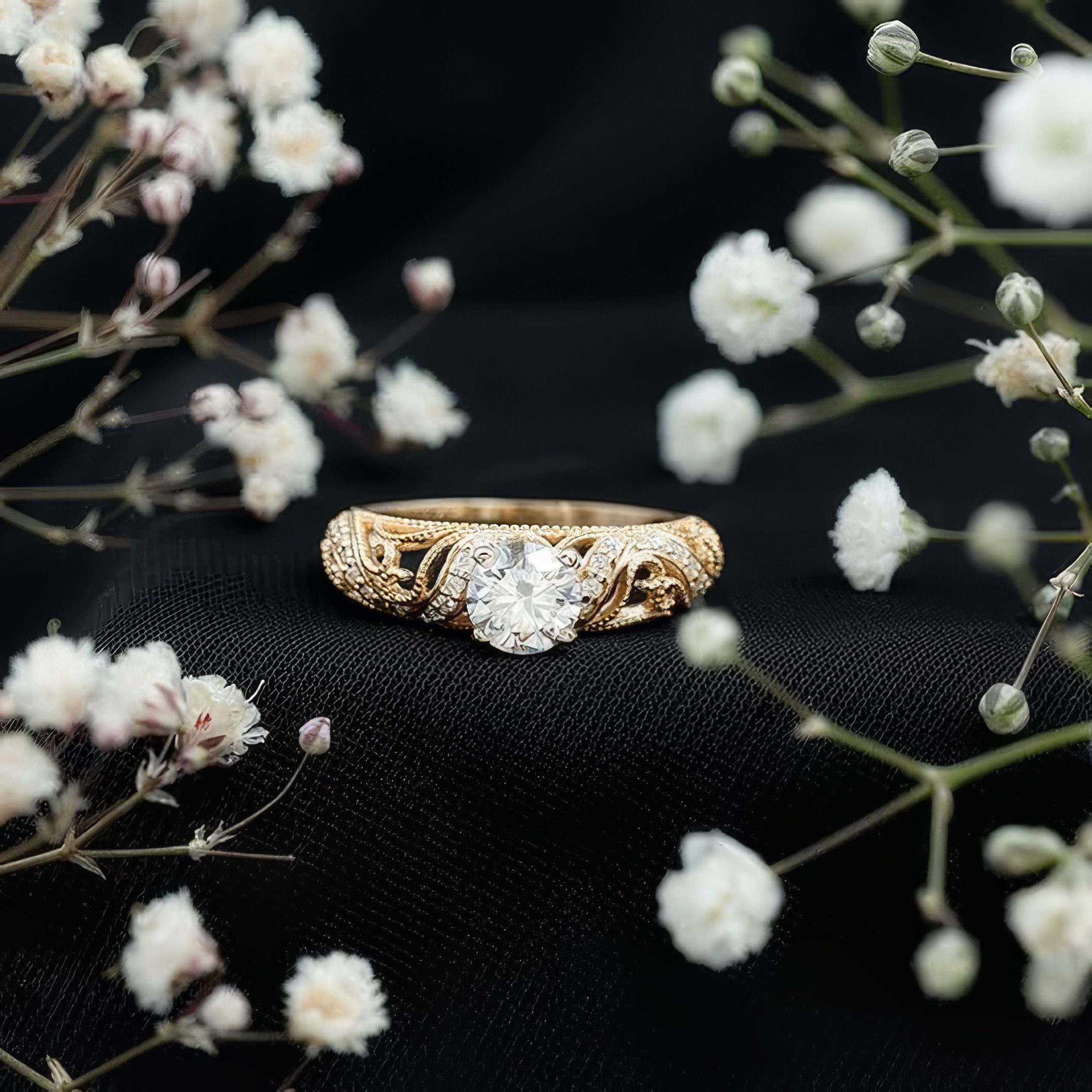Jumpeak Diamantring 1.2 karat, Diamantring, IGI-Zertifikat, Diamant Ring Damen, Eheringe, Labordiamant, Verlobungsringe Frau, Ring Gold Damen 585 Echtgold,E VS2