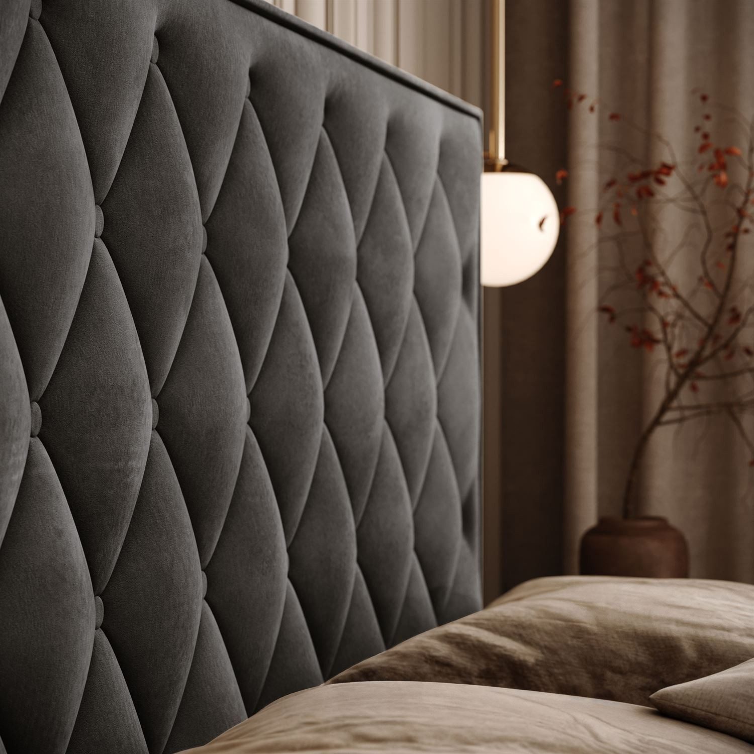Lookway Boxspringbett INEZ II mit Bettkasten und Topper (Boxspringbett mit Topper), Breite: 140/160/180x200 cm