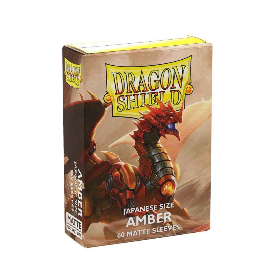 Arcane Tinmen Spiel, Dragon Shield - Japanese Matte - Amber (60)