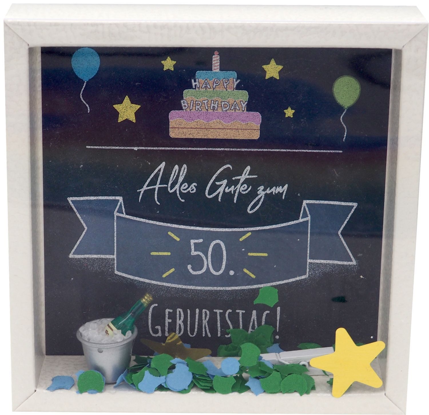 Geschenkbox Geldgeschenk Verpackung Geburtstag 18 20 30 40 50 Happy Birthday Party