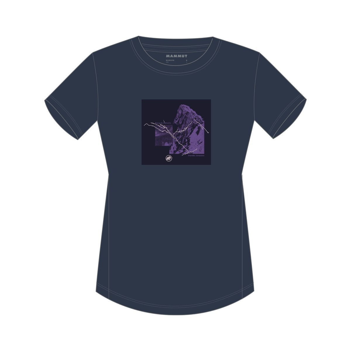 Mammut T-Shirt Mountain T-Shirt 4208m (T-Shirts), Damen - Mammut