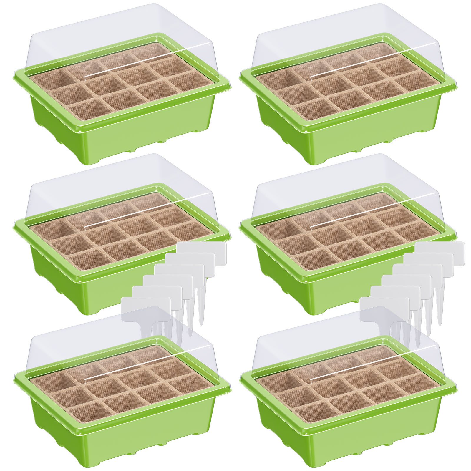 Wellgro Gewächshaus Mini Gewächshaus - für bis zu 36 Pflanzen
