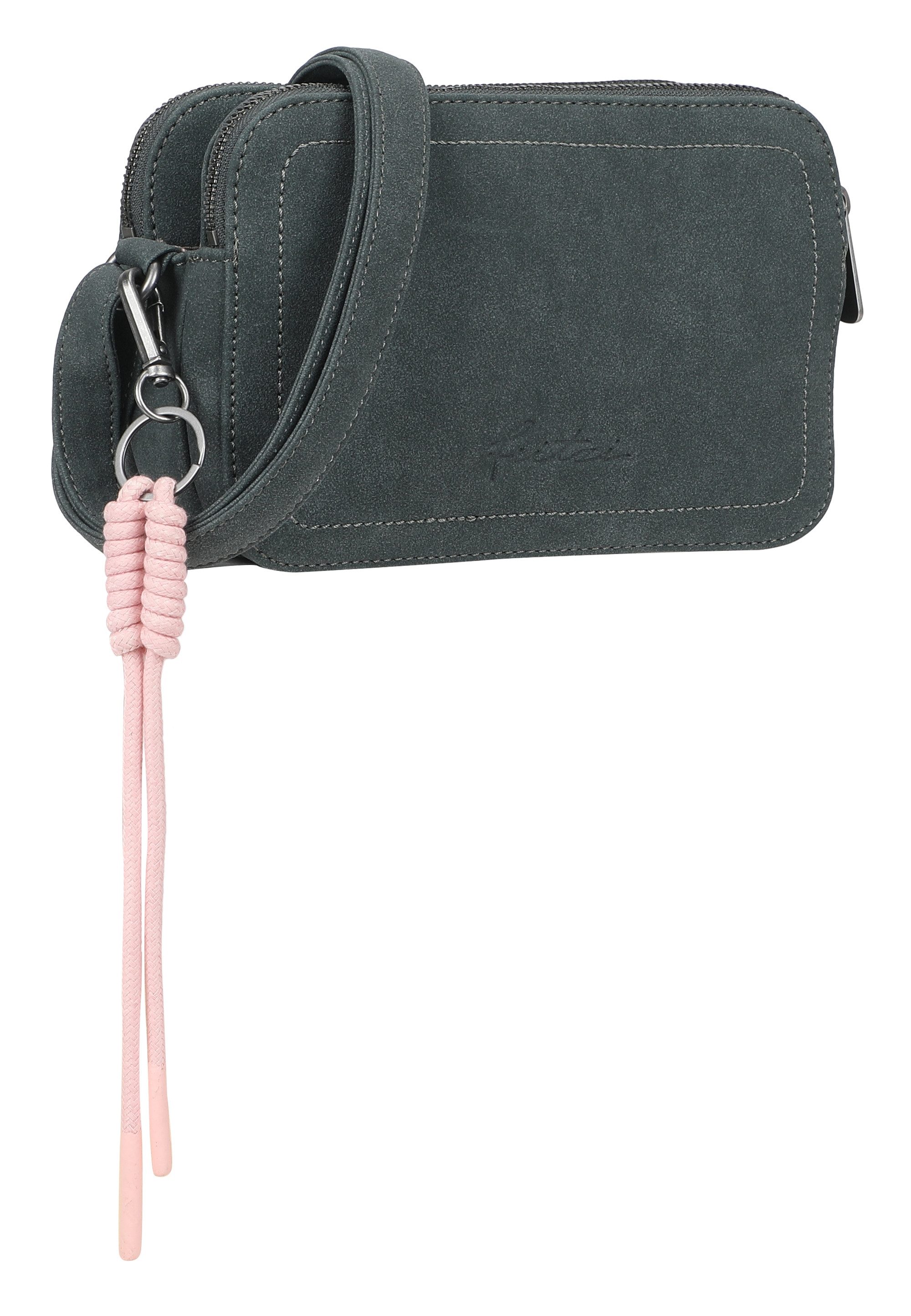 Fritzi aus Preußen Schultertasche Jony Suede Jacky, mit angerauter Materialoberfläche