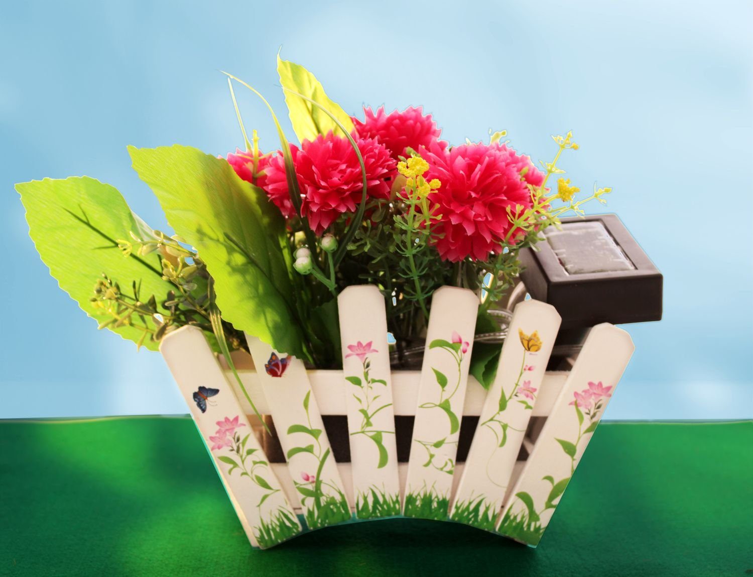 BURI Blumenkasten Süßer LED Blumenkasten aus günstig online kaufen