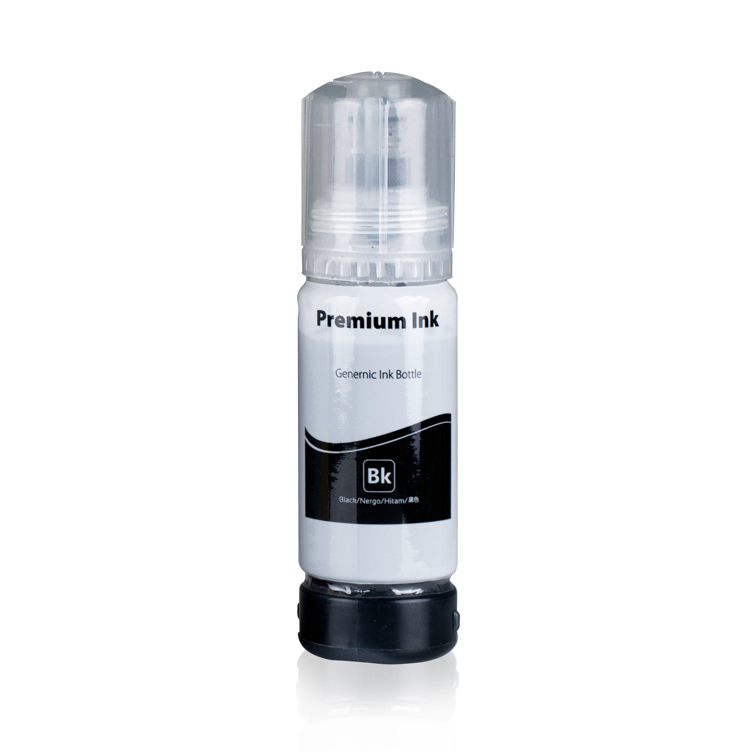 SPS Kompatibel für Epson EcoTank ET-1810 Tintennachfüllfläschchen Schwarz Nachfülltinte (für Epson, 1er Pack, x)
