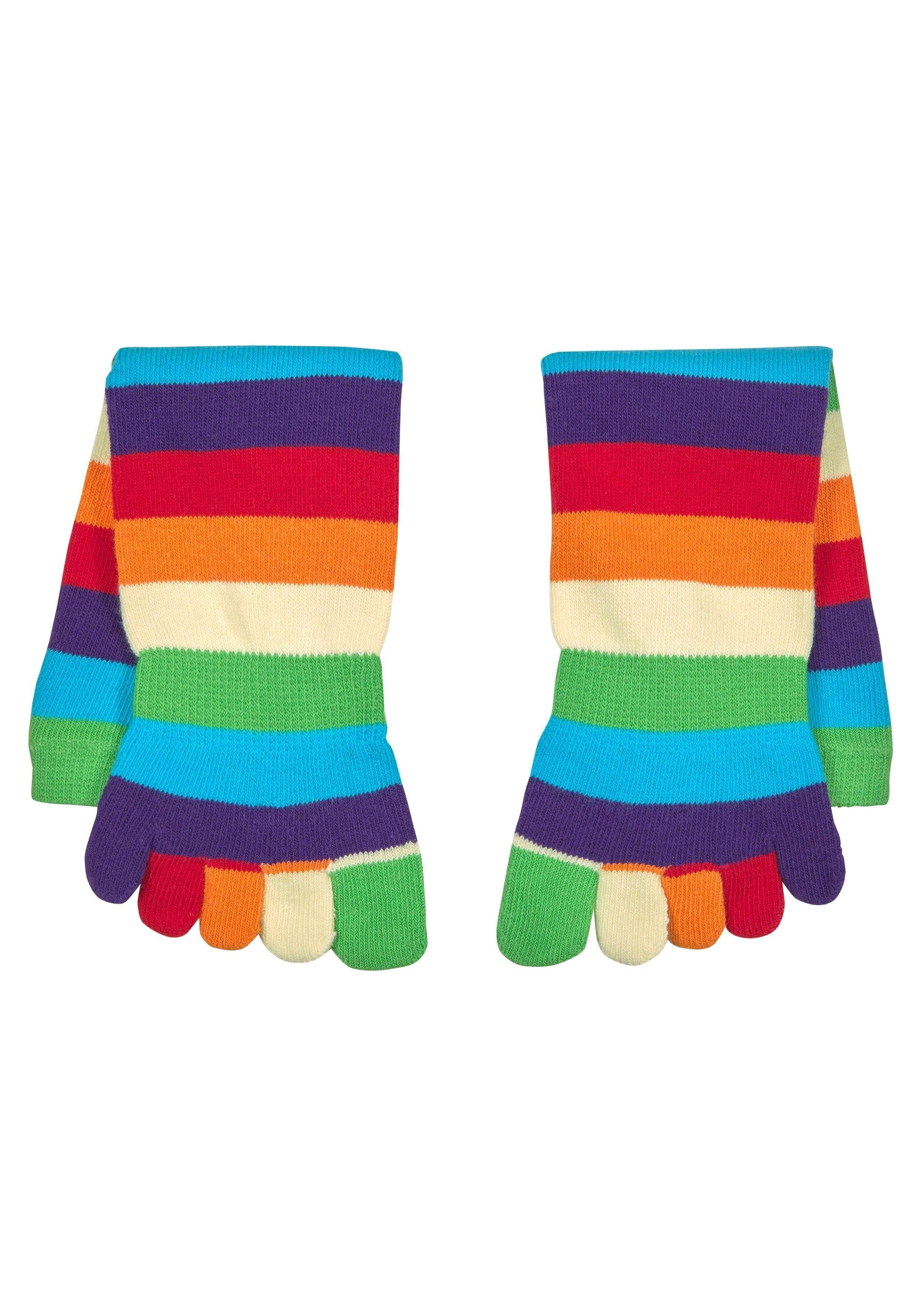 H.I.S Zehensocken (Packung) im Streifenmuster weich und atmungsaktiv