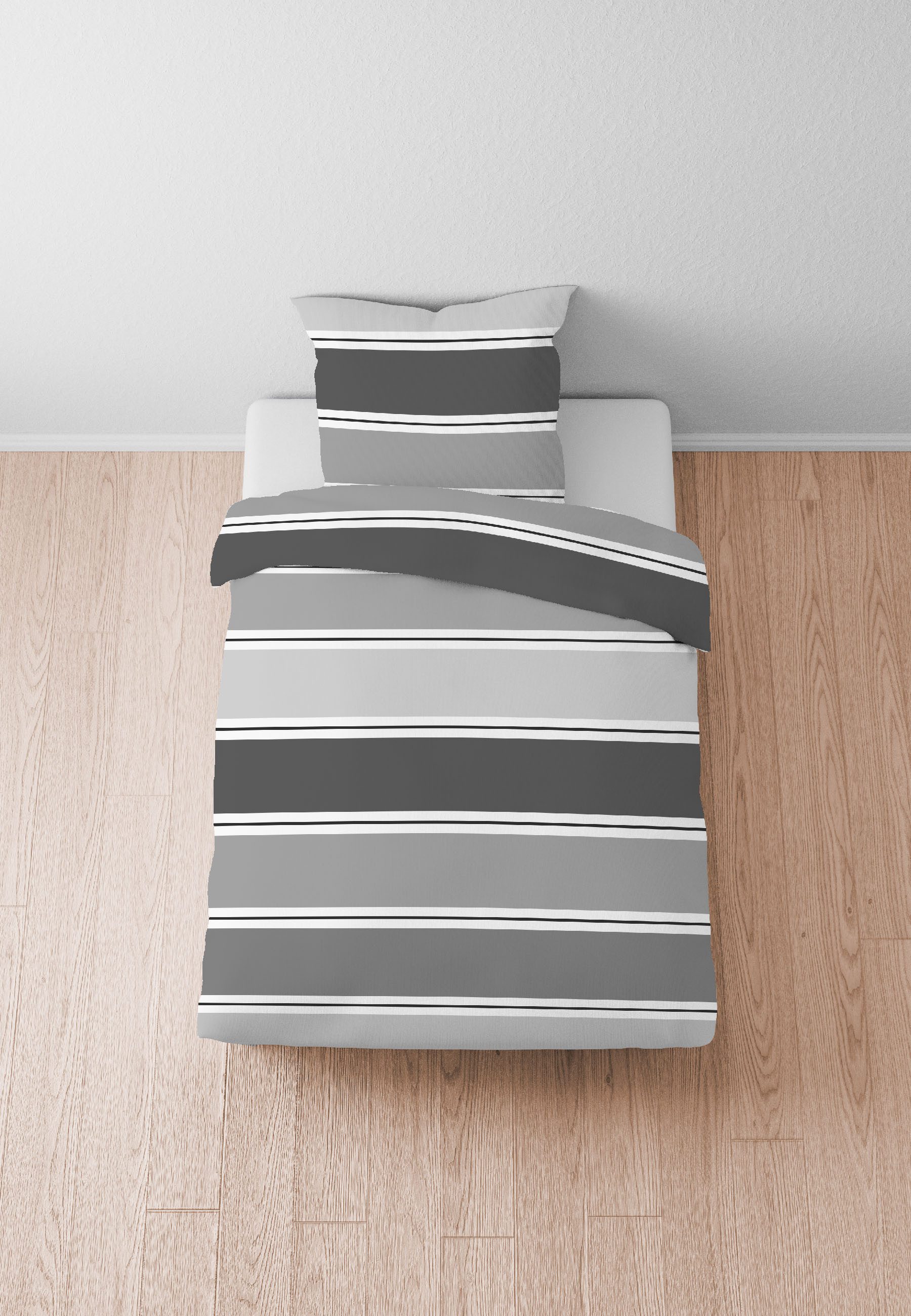 Biberna Bettwäsche 0025009, Soft-Seersucker, 2 teilig, günstig online kaufen
