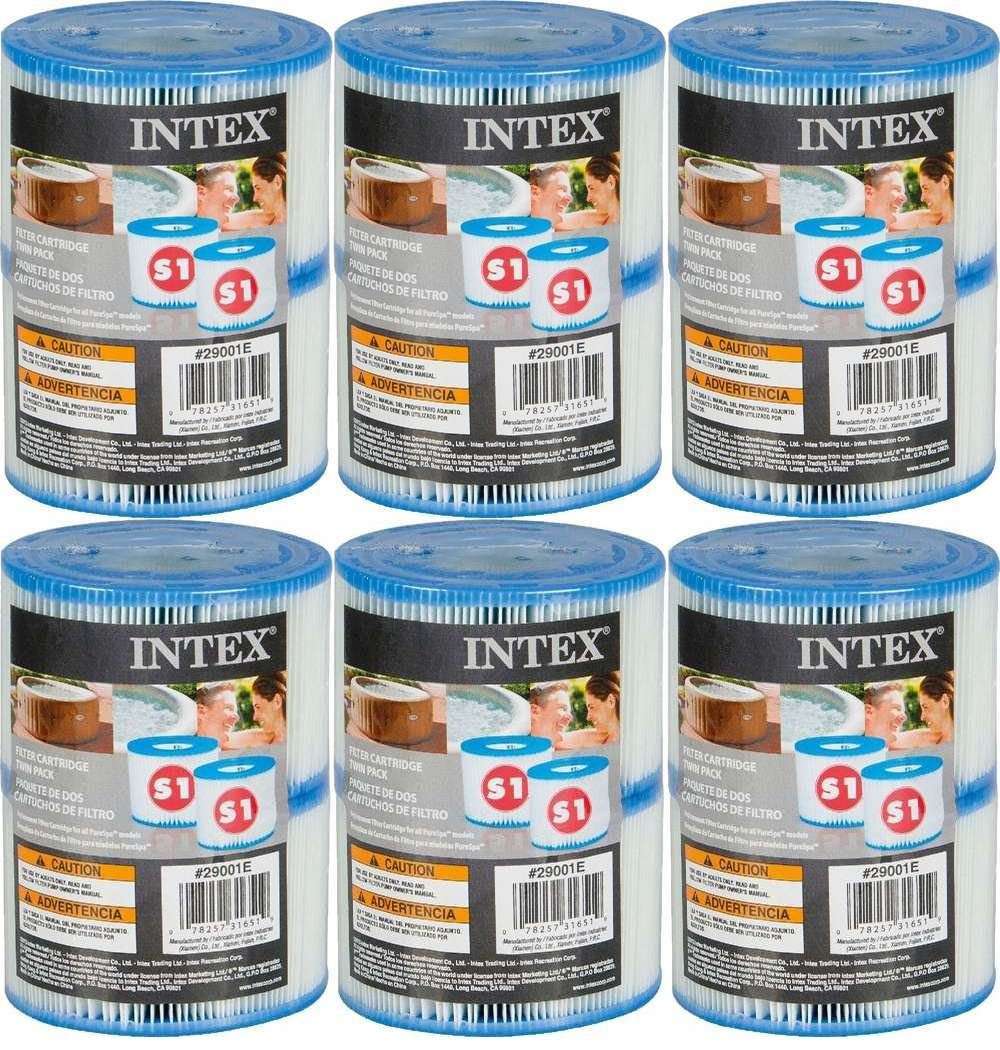 Intex Pool-Filterkartusche 6x 29001 Doppelpack = günstig online kaufen