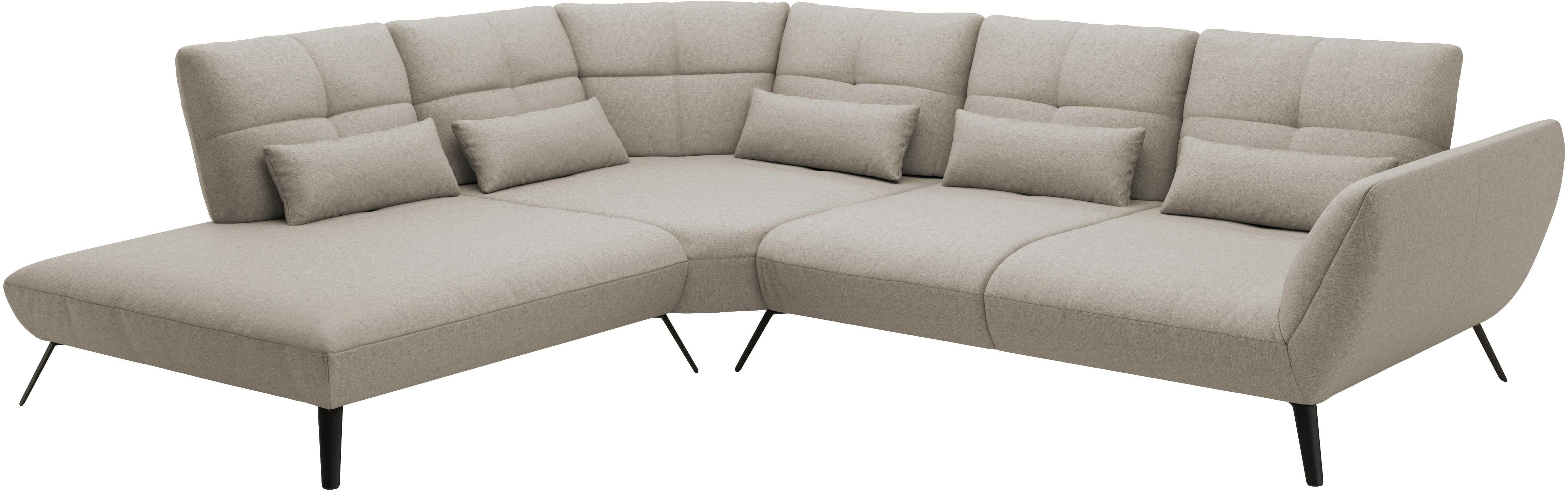 OTTO home Ecksofa Mikado L-Form, inkl. Sitztiefenverstellung und Armteilverstellung
