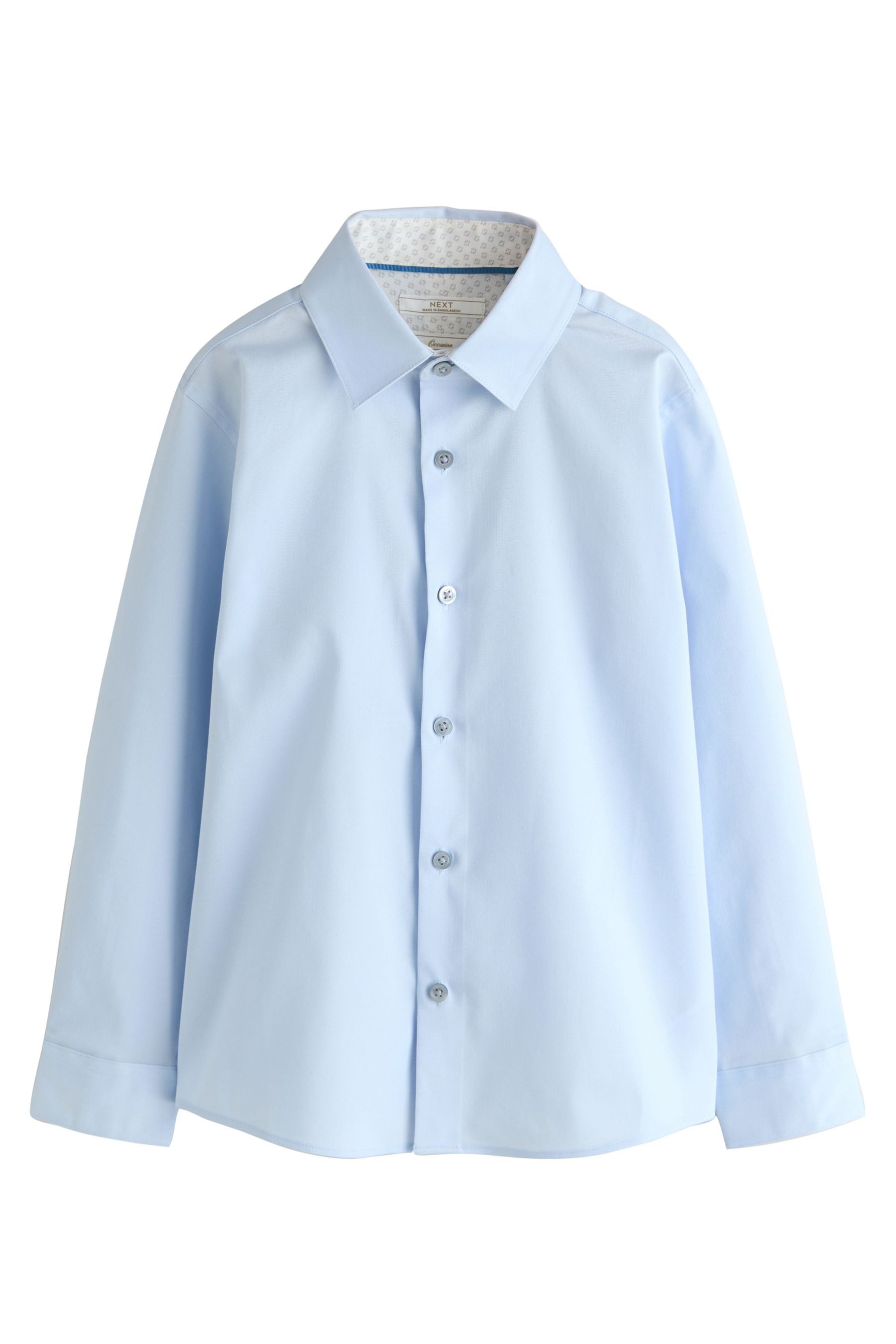 Next Langarmhemd Langarmhemd mit elegantem Besatz (1-tlg)