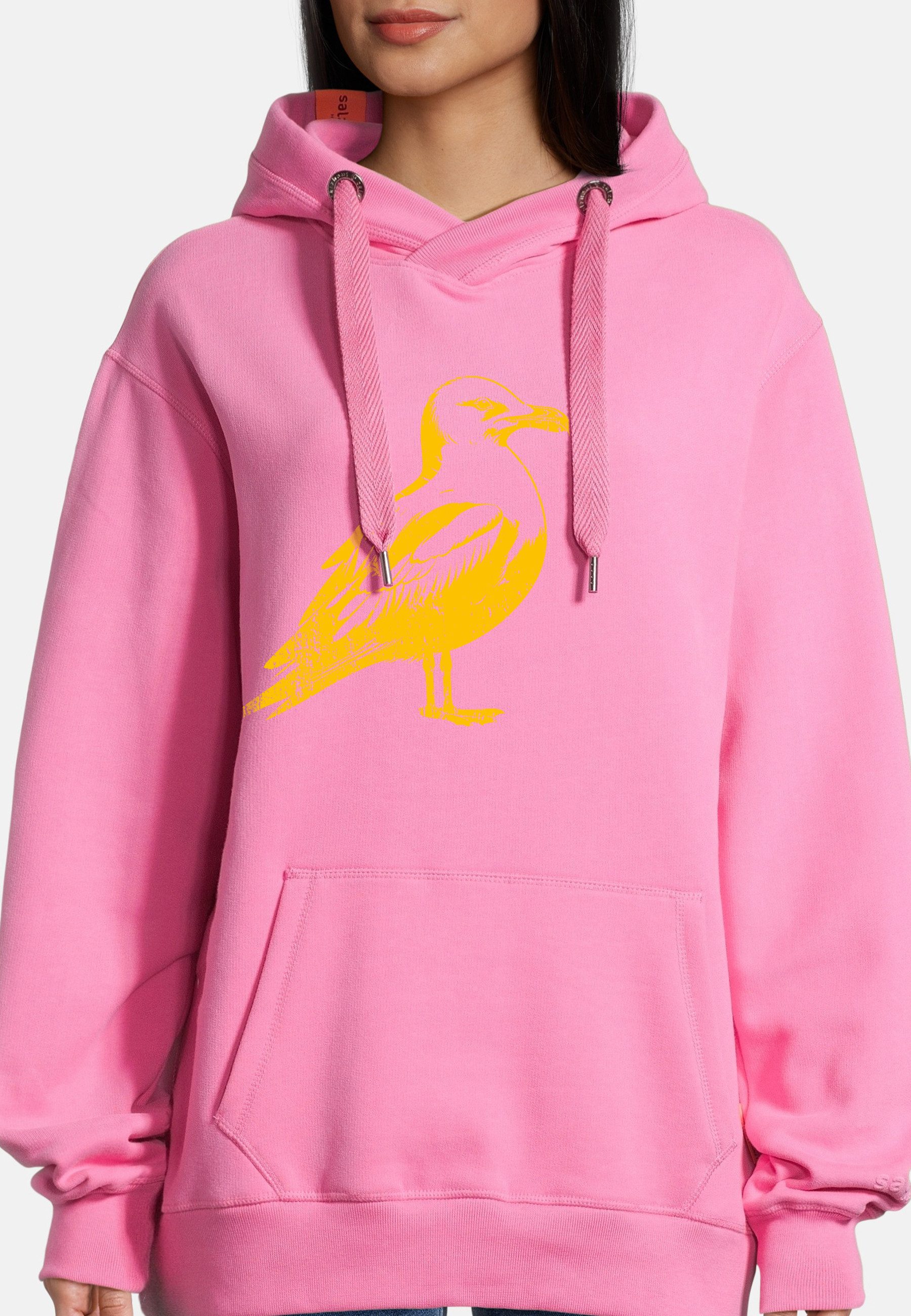 salzhaut Hoodie ODDEBODJE UNISEX - Möwe Herren, Unisex Weit