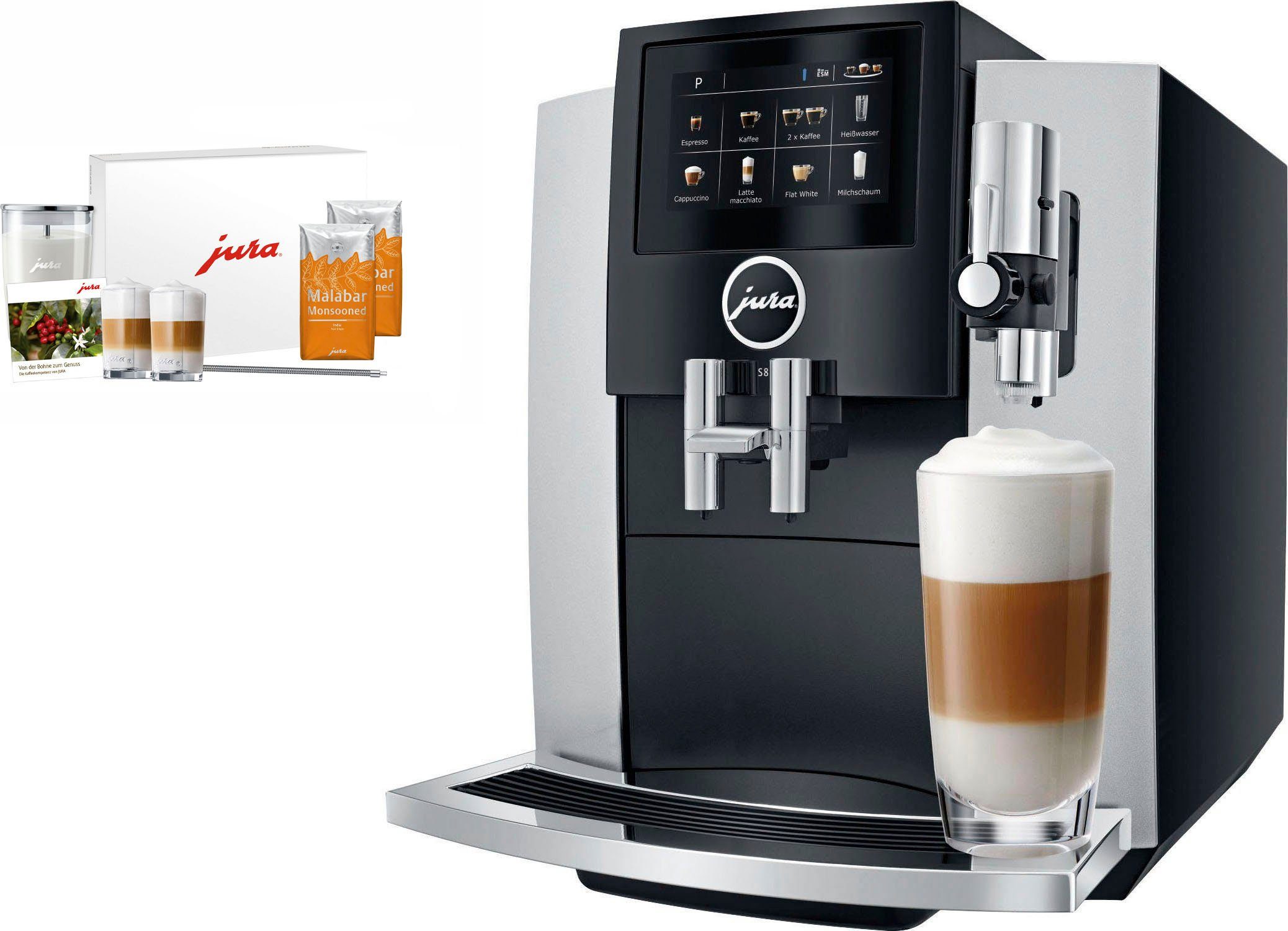 JURA Kaffeevollautomat 15382 S8, inkl. Zugabebox im Wert von UVP 76,00 €