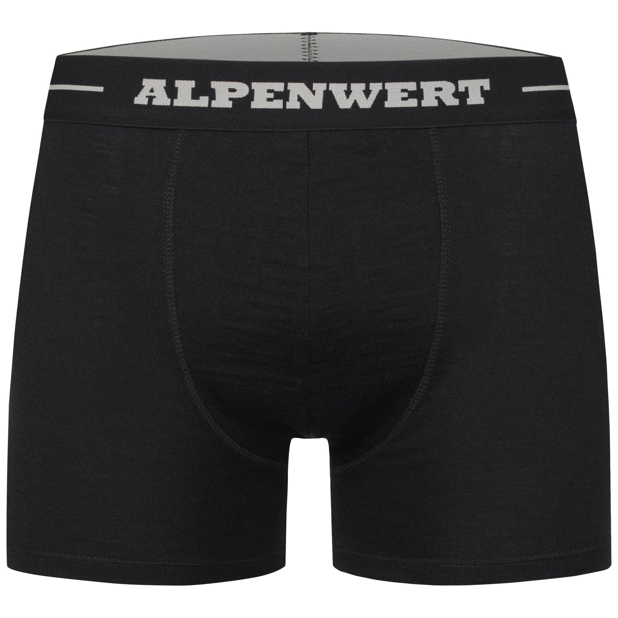 Alpenwert Boxershorts Herren aus 100% Merinowolle günstig online kaufen