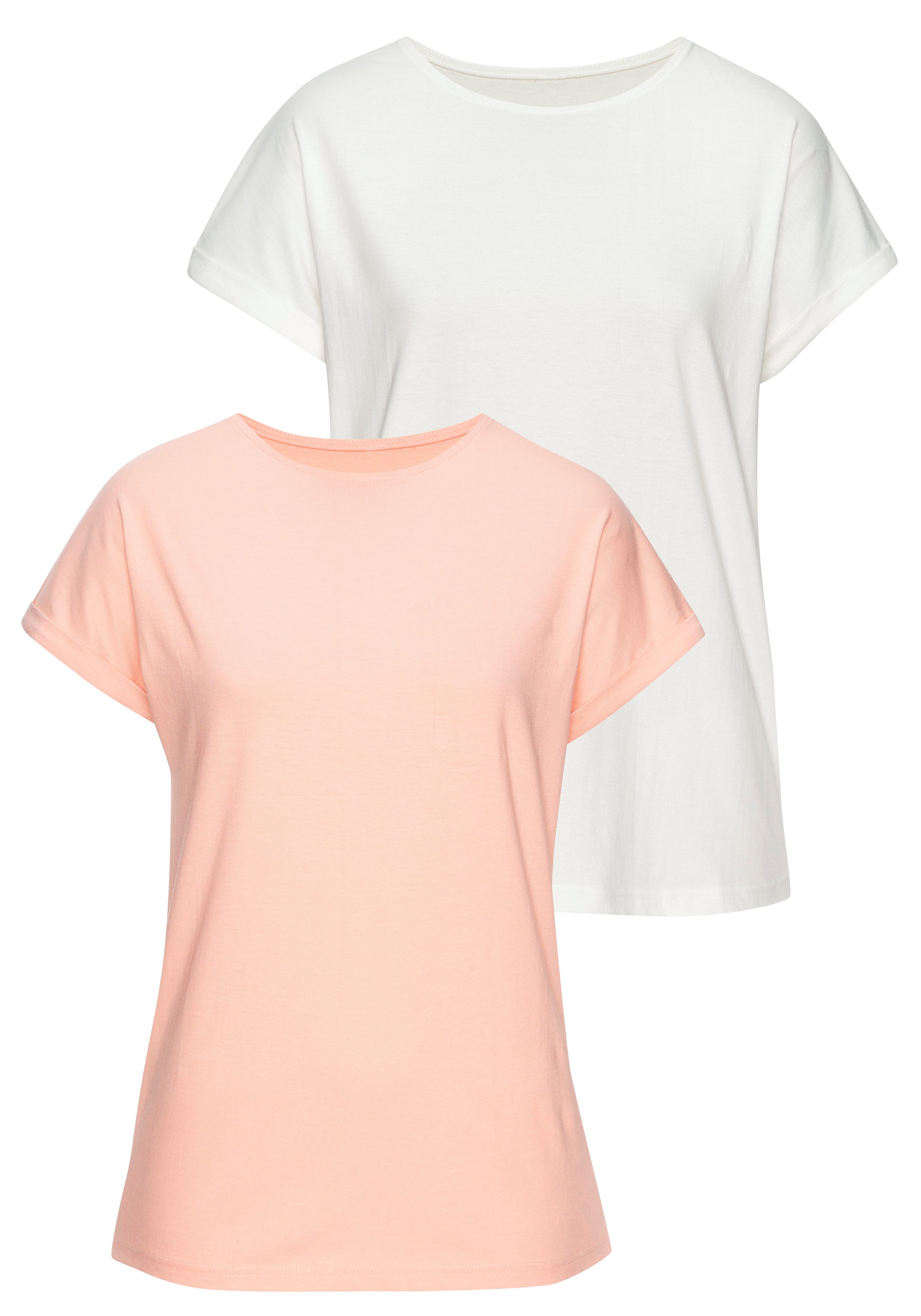 Vivance T-Shirt aus luftiger Bio-Baumwoll-Qualität