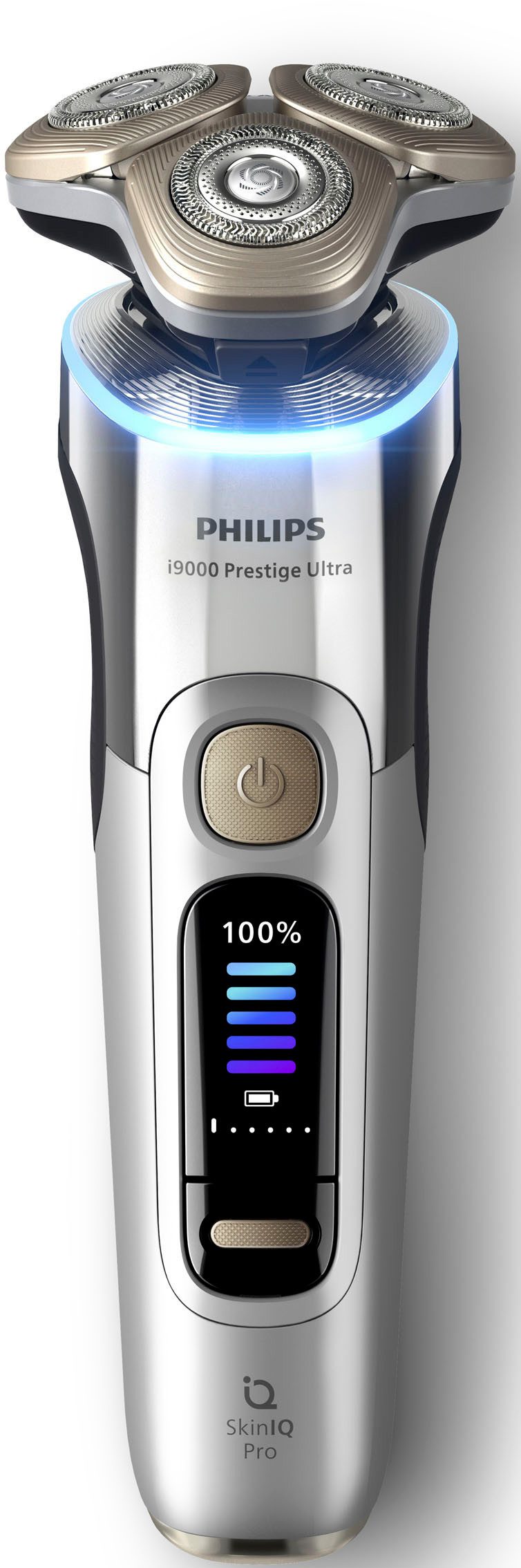 Philips Elektrorasierer Series i9000 Prestige Ultra XP9404/46, Aufsätze: 1, mit SkinIQ Technologie, inkl. UV-Ladecase, 1 Kartusche