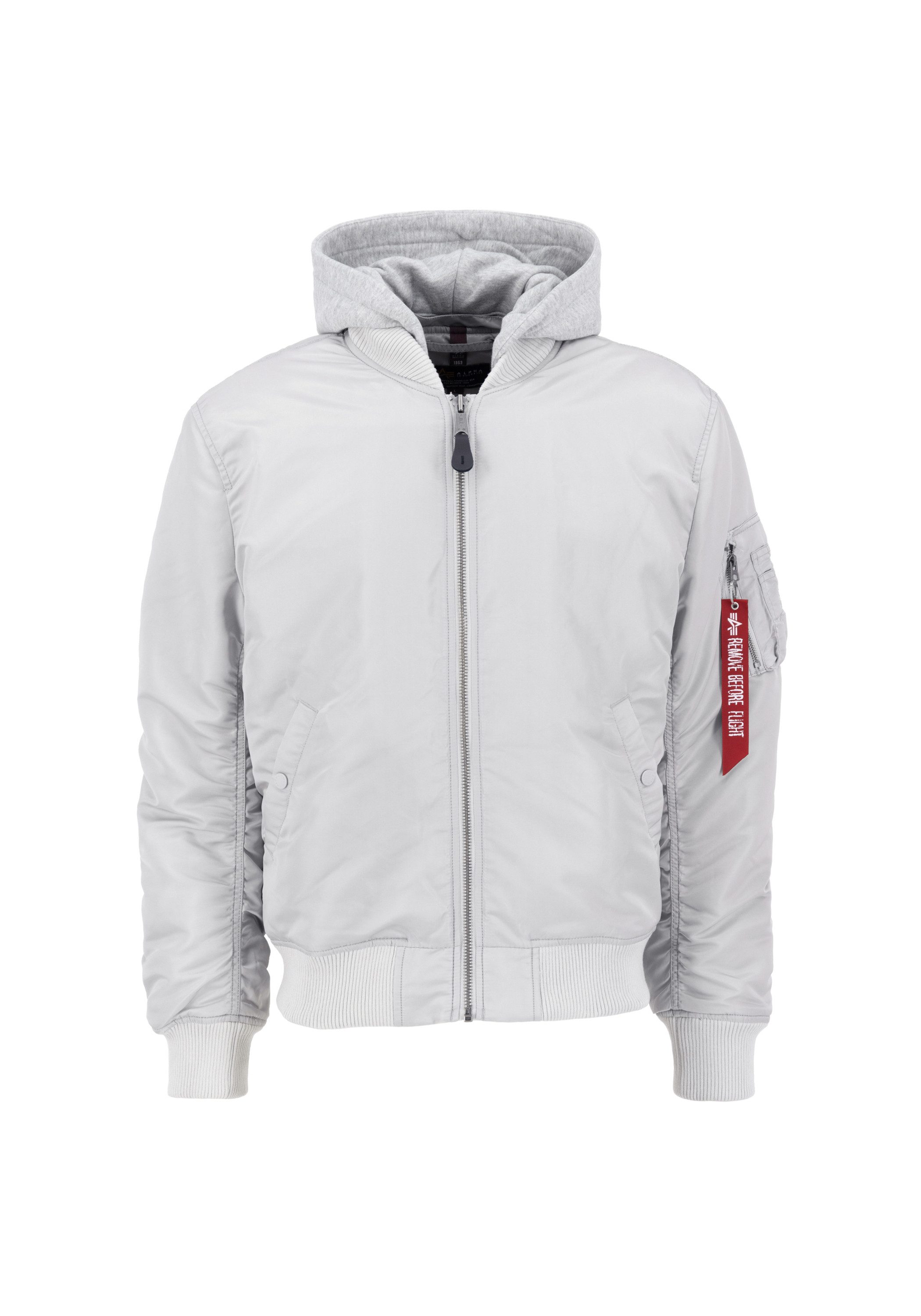 Alpha Industries Bomberjacke MA-1 Zip Hood Back EMB günstig online kaufen