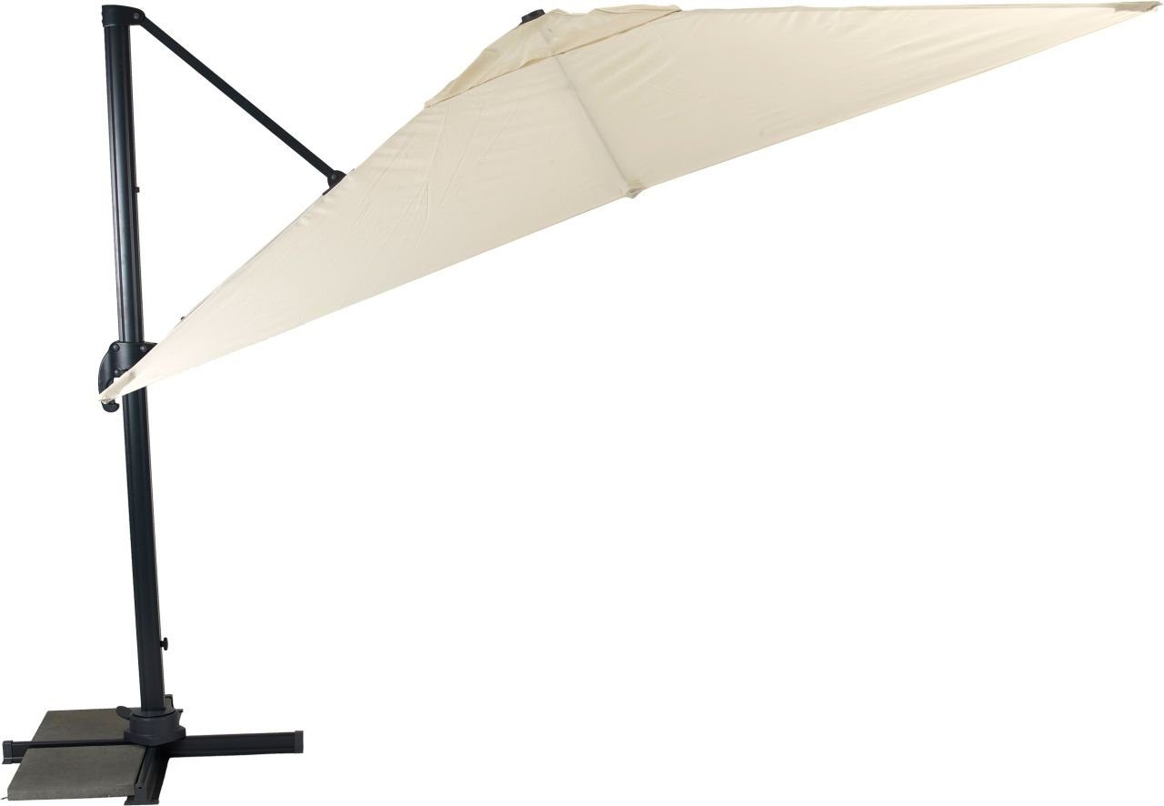 Primaster Ampelschirm Primaster Ampelschirm Catania beige, 300 x 300 cm