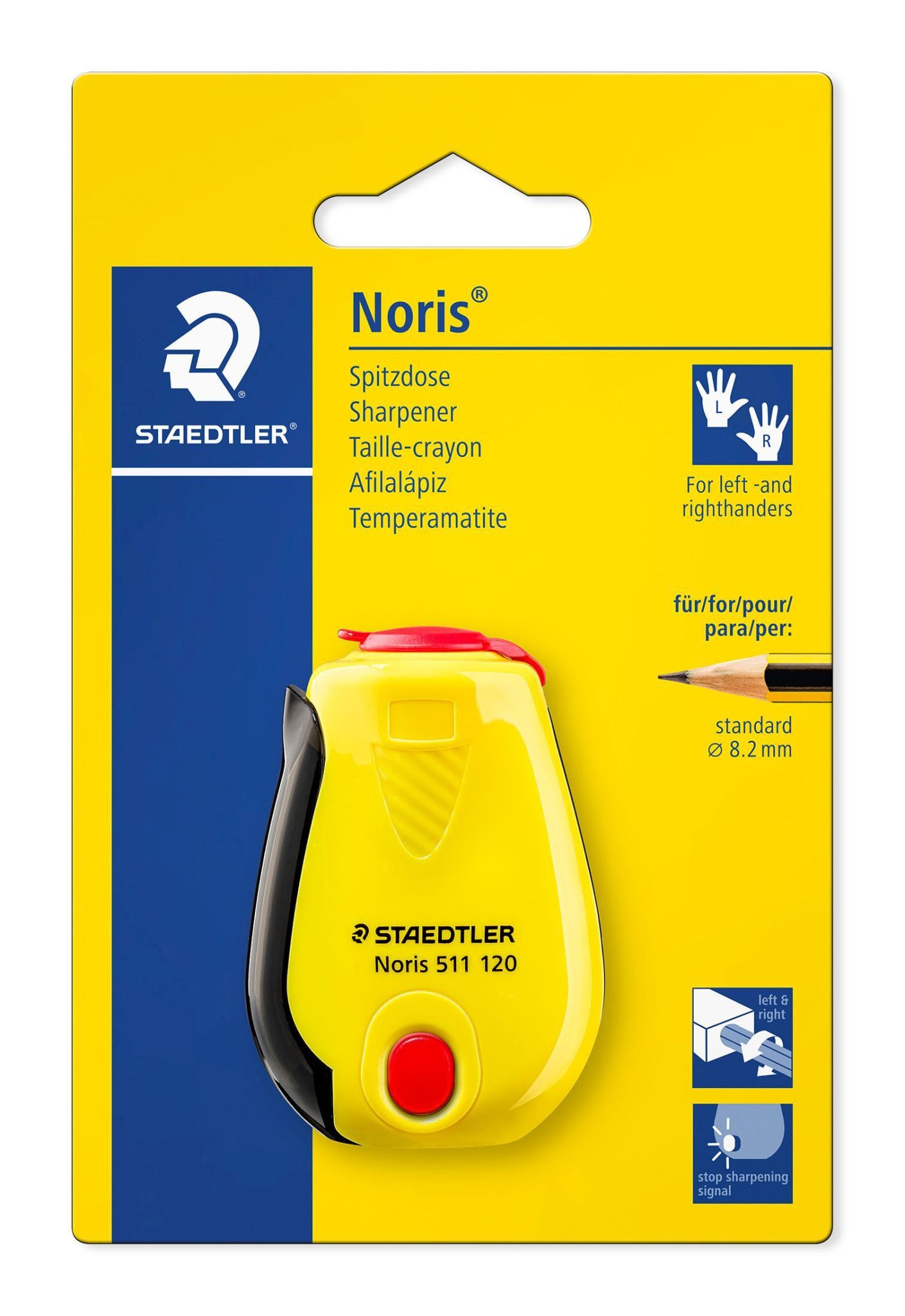 STAEDTLER Anspitzer Staedtler Spitzdose Noris blister