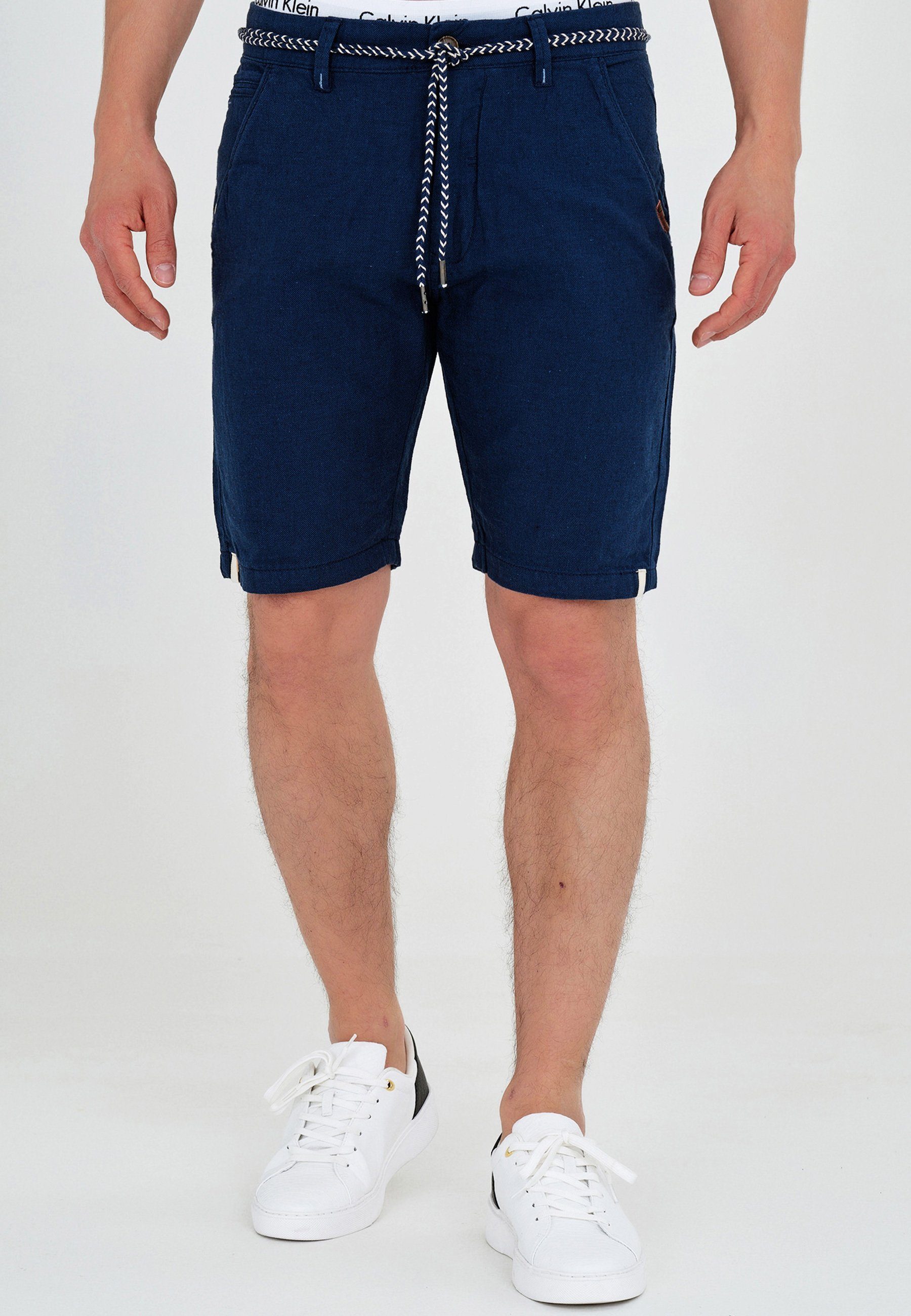 Indicode Chinoshorts Sant Cugat mit abnehmbaren, günstig online kaufen