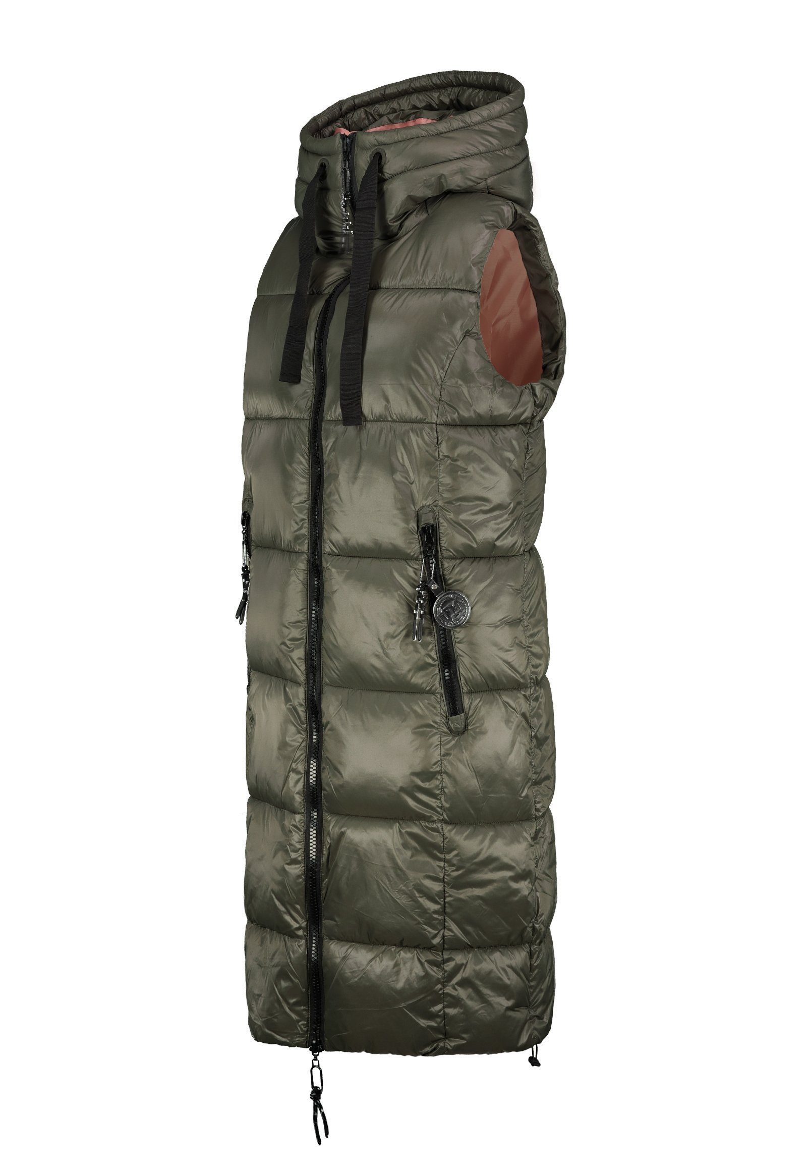 Fresh Made Steppweste Lange Stepp weste günstig online kaufen