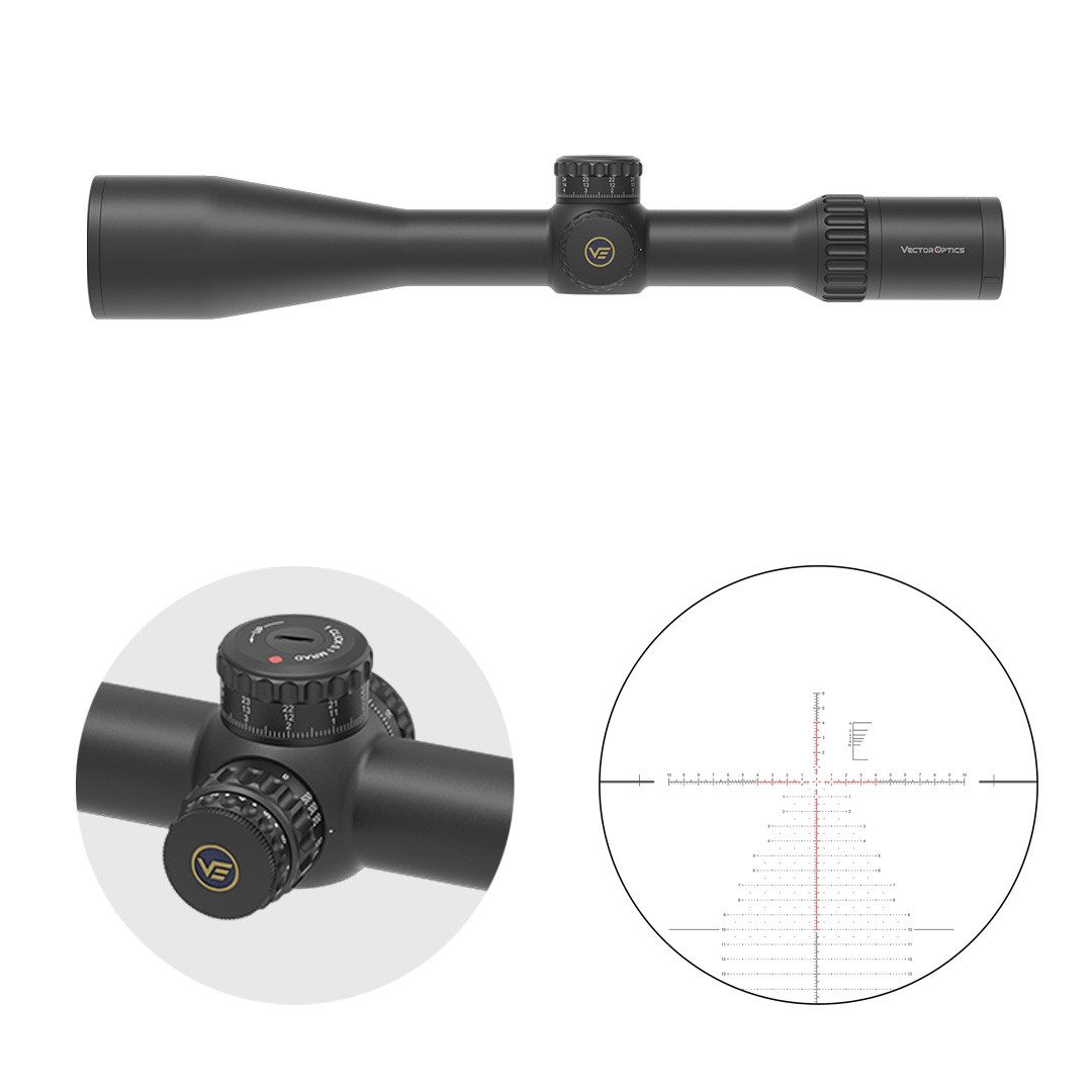 Vector Optics Vector Optics SCFF-70 Continental x6 6-36x56FFP Zielfernrohr (Ideal für Jagd, Sport und Airsoft)
