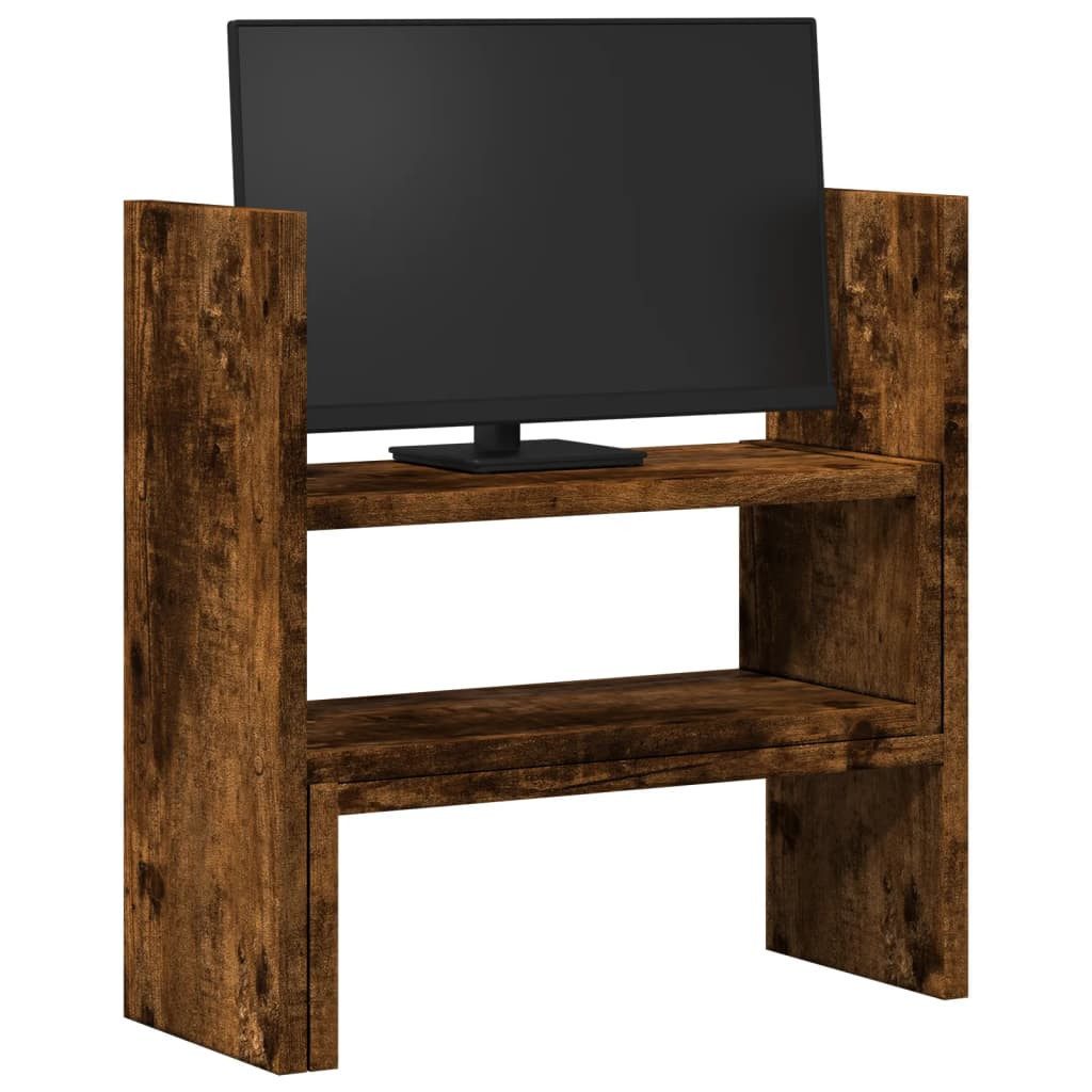 vidaXL Computertisch Schreibtisch-Organizer Verstellbar Räuchereiche 40x17x günstig online kaufen