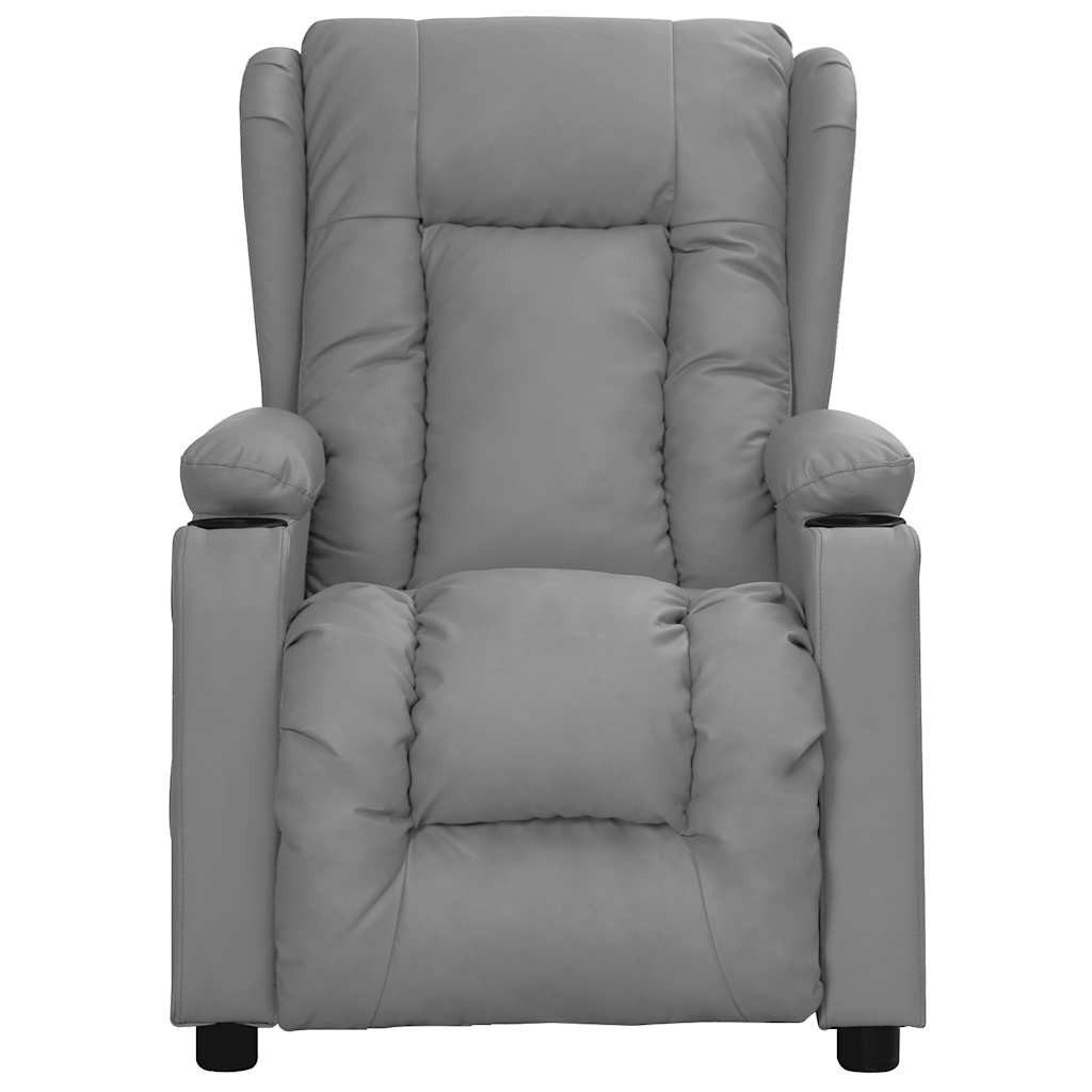 vidaXL Massagesessel Massagesessel mit Aufstehhilfe Grau günstig online kaufen