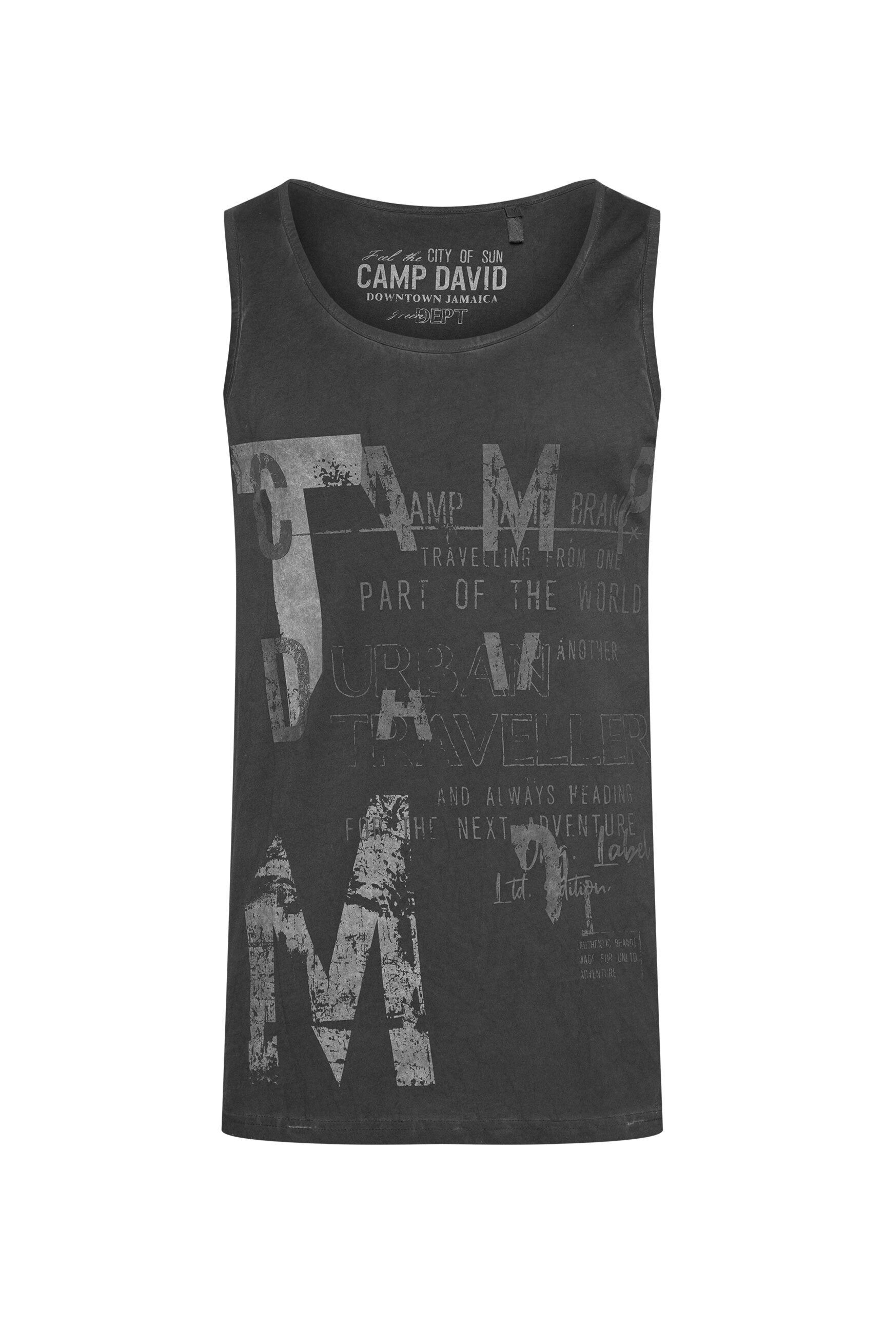 CAMP DAVID Tanktop, aus Baumwolle günstig online kaufen
