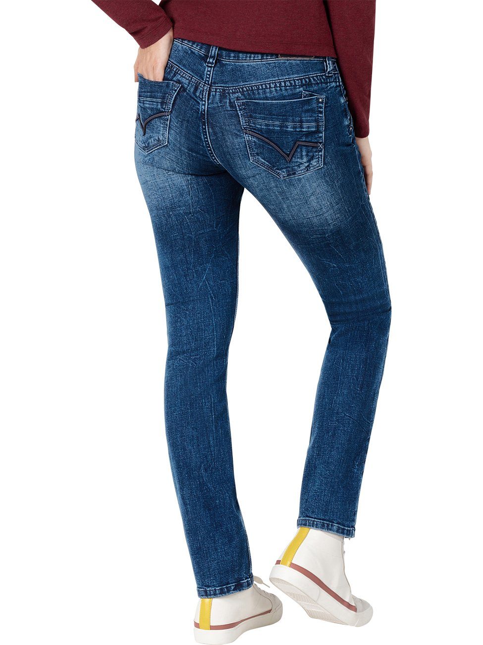 TIMEZONE Slim-fit-Jeans SLIM TAHILATZ mit Stretch günstig online kaufen