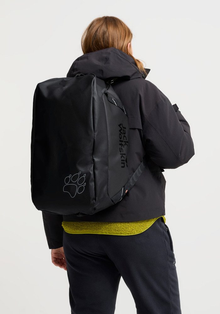 Jack Wolfskin Sporttasche TECTON DUFFLE 35, Reisetasche 35 Liter, wasserabweisend, als Rucksack tragbar