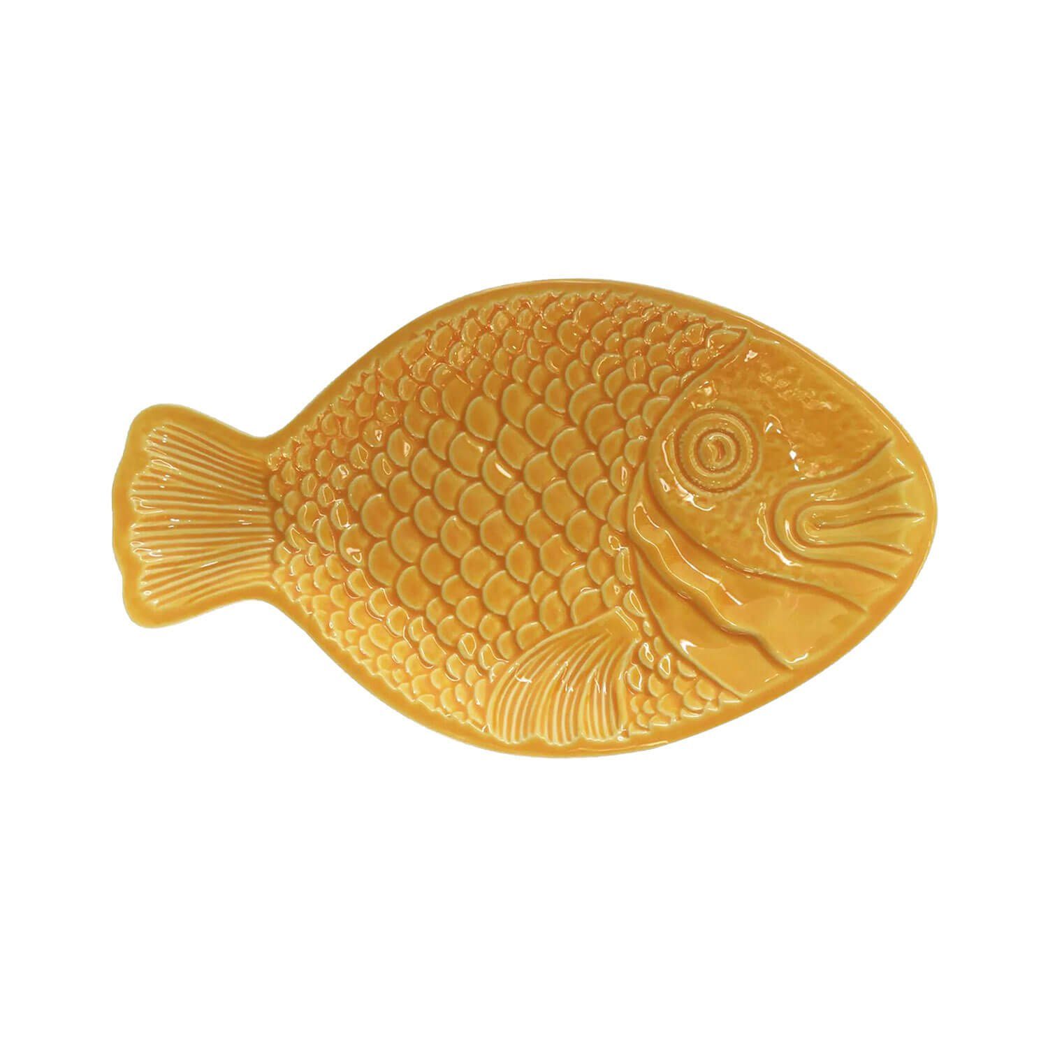 wheat Servierplatte Portuguese Vista Relief Portuguese Vista yellow Servierplatte Fish