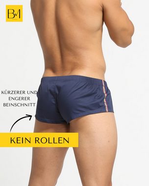 BEEMEN Boxershorts Low Rise Unterwäsche Herren Unterhose Non-Stretch Boxershorts Trunks Low Rise