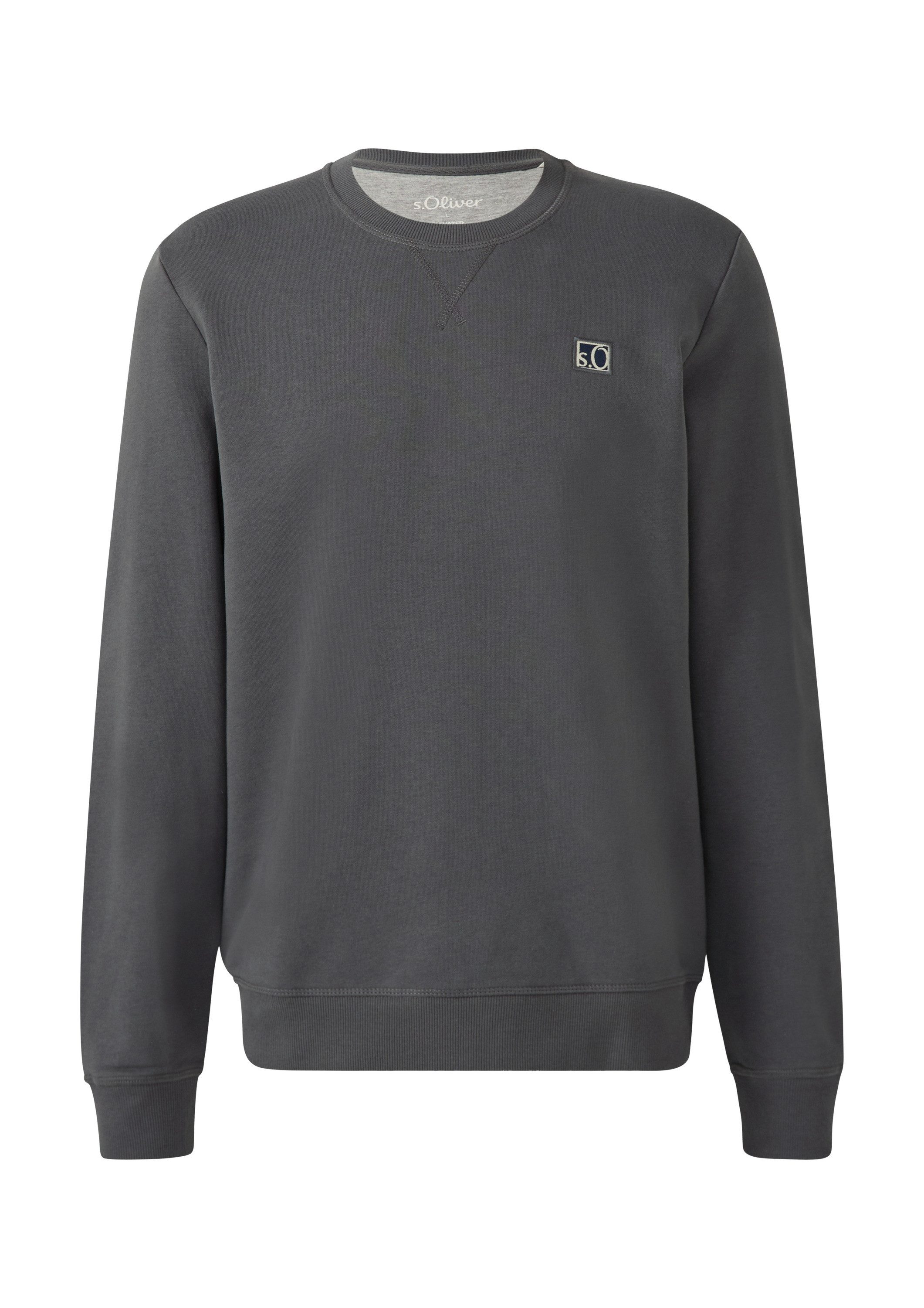 s.Oliver Sweatshirt Sweatshirt Sweatshirt aus Baumwollmix günstig online kaufen