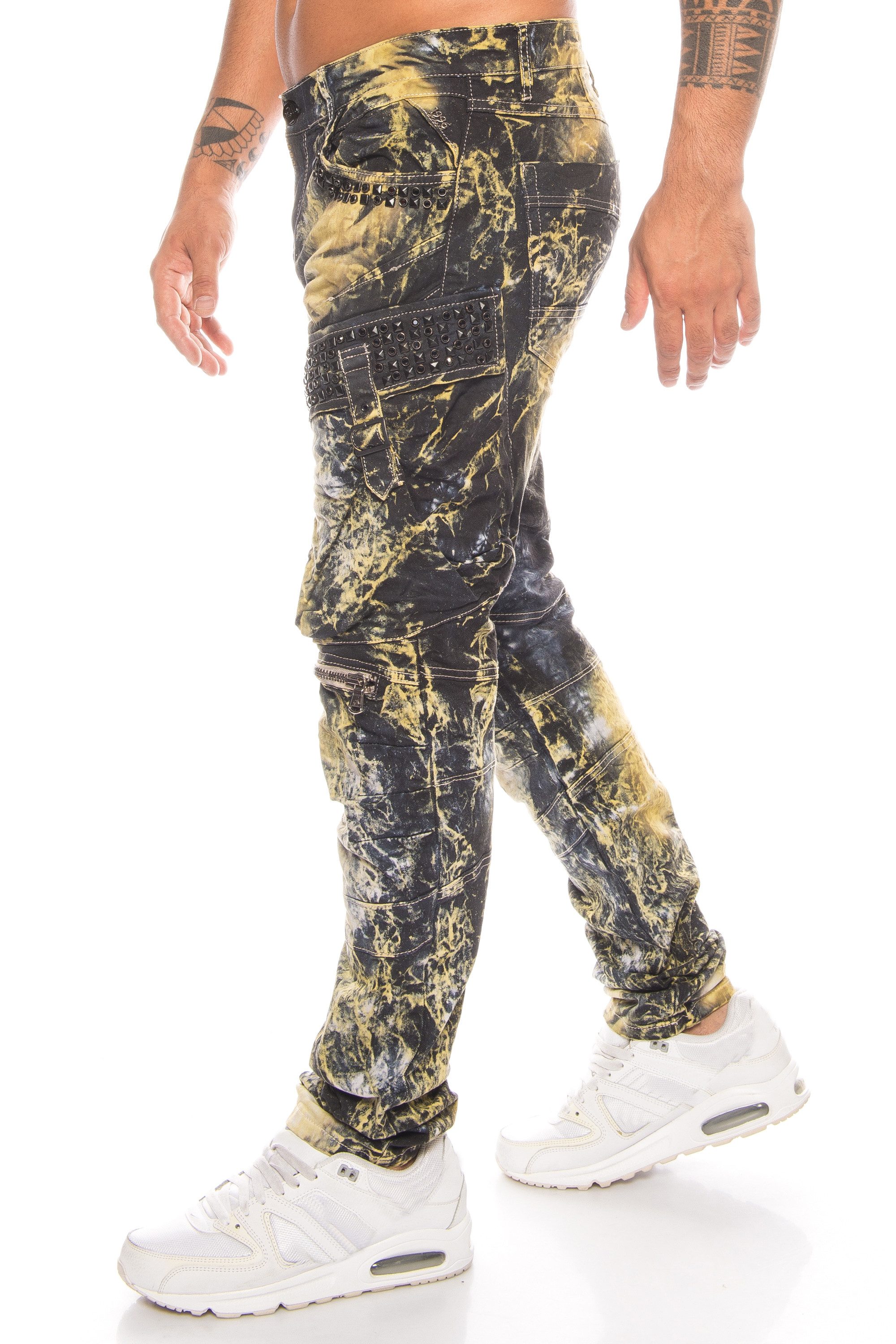 Cipo & Baxx Slim-fit-Jeans Herren Cargo günstig online kaufen
