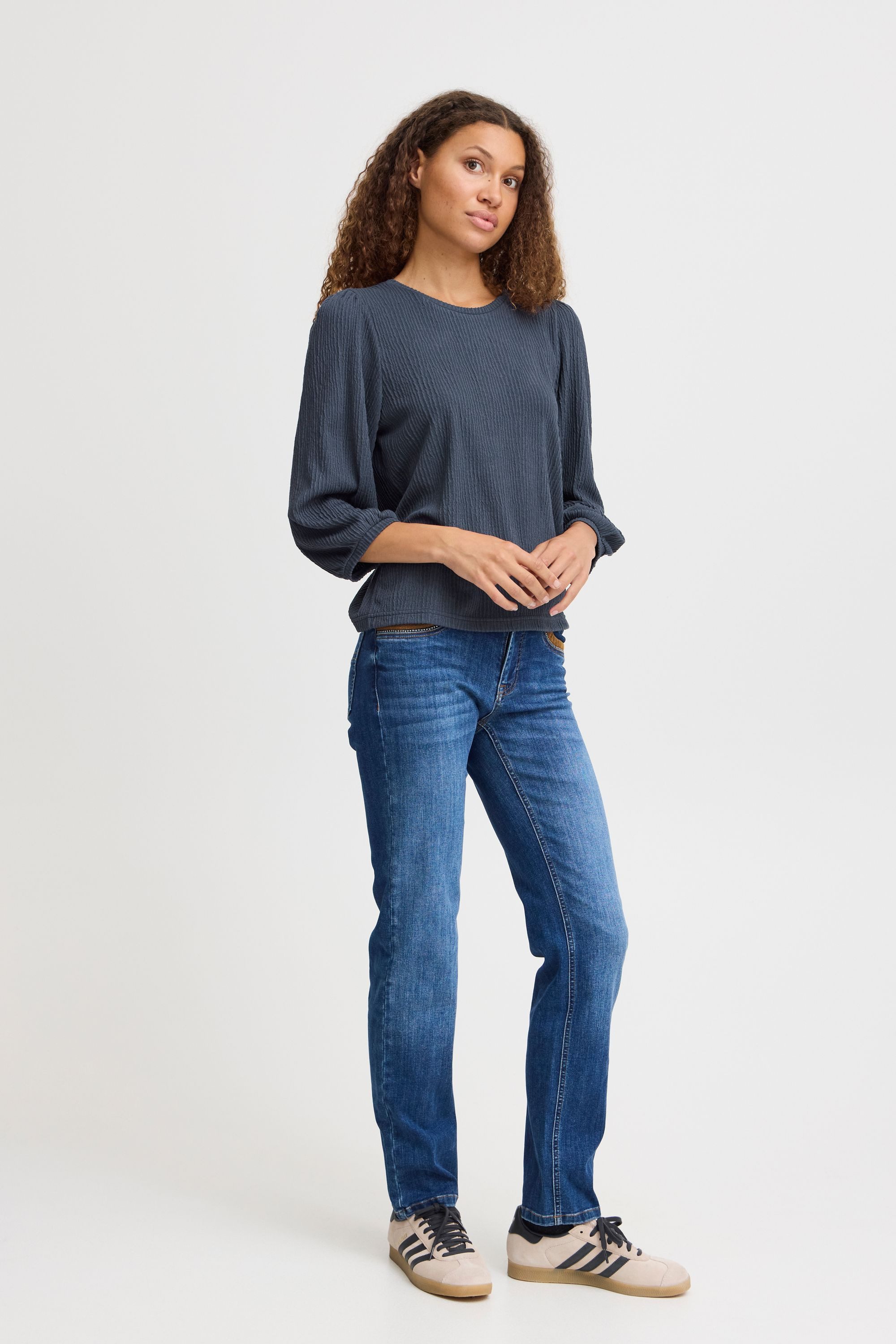 Pulz Jeans Langarmbluse PZJANE 3/4 sleeve günstig online kaufen