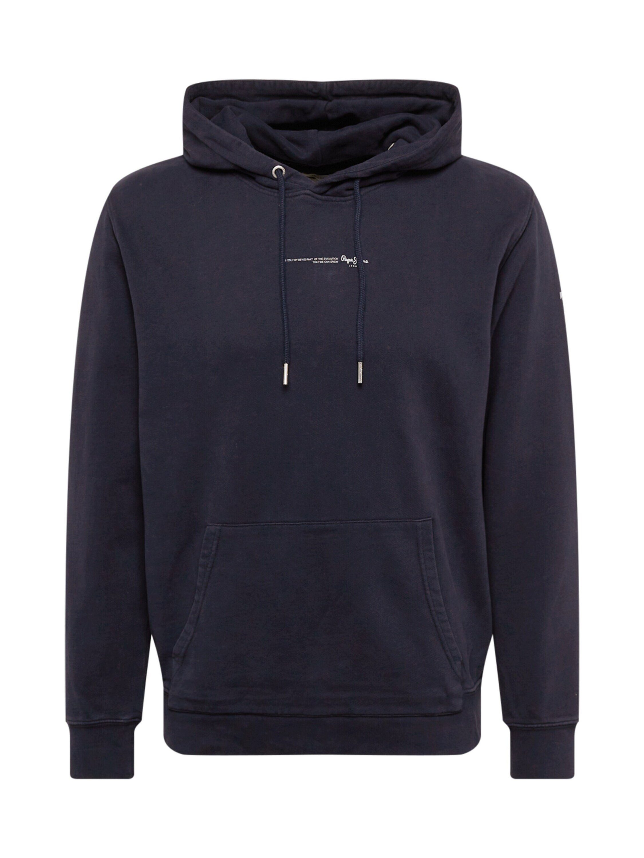 Pepe Jeans Sweatshirt (1-tlg) Dunkelblau