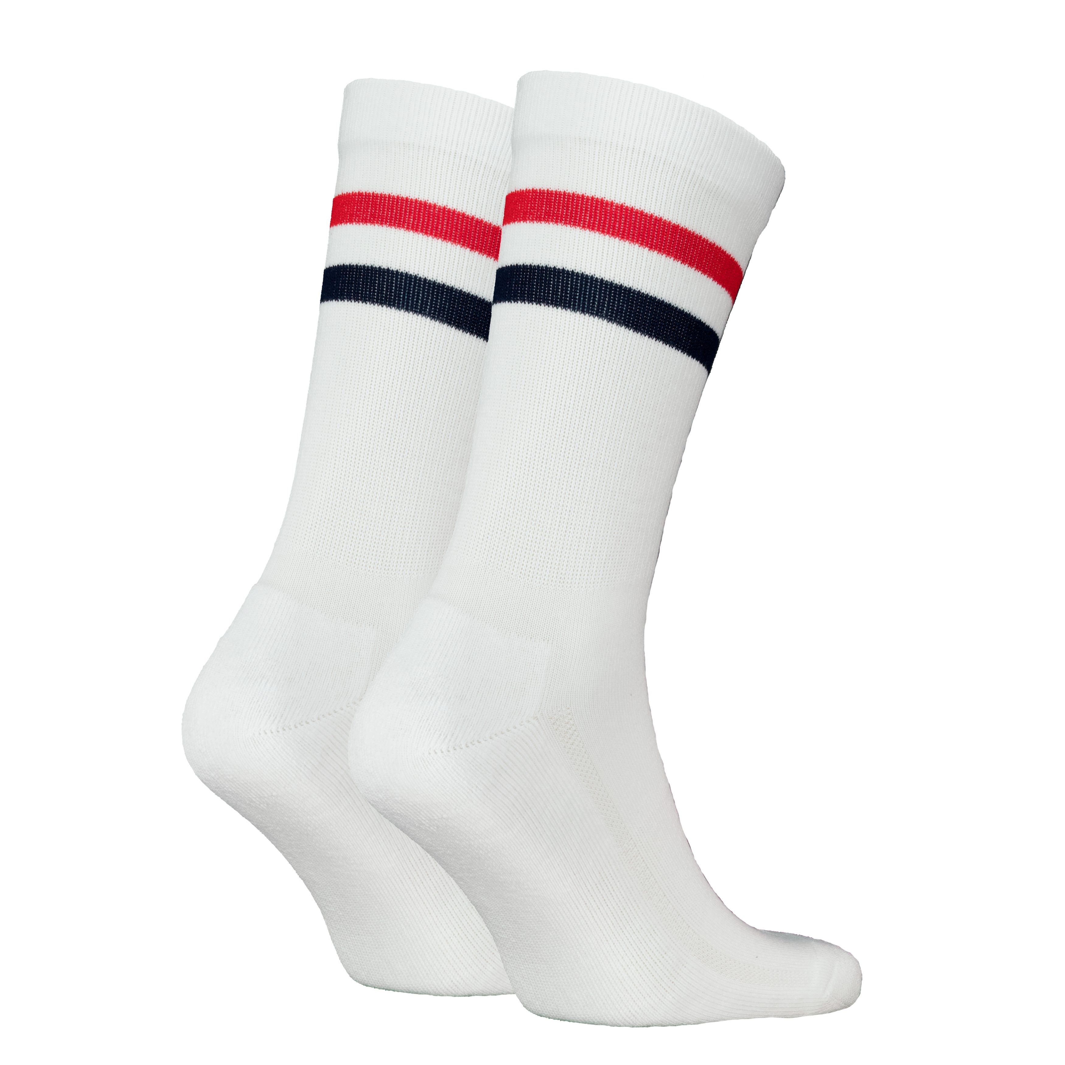 Levi's® Socken LEVIS REGULAR CUT SPORT STRIPE 2P (2-Paar, 2er Pack) mit auffälligen Streifen