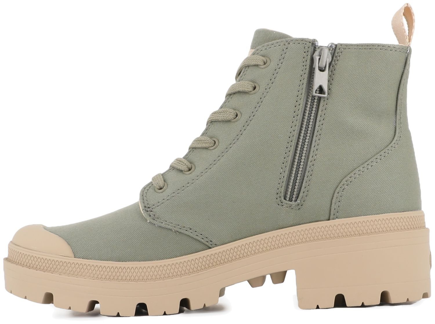 Palladium Palladium Pallabase Twill Vetiver Sneaker – Bild 3 von 5
