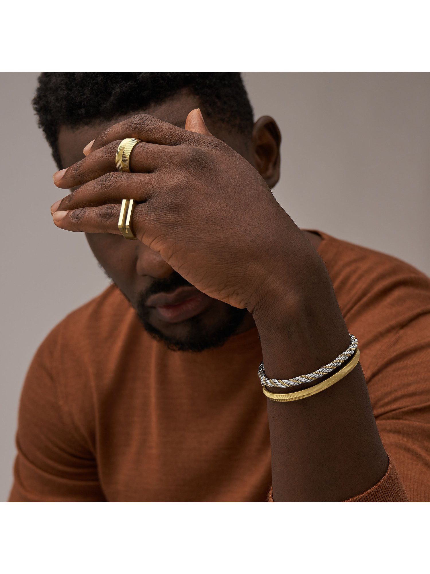 Fossil Fingerring Fossil Herren-Herrenri... Fossil Fingerring Fossil Herren-Herrenri...