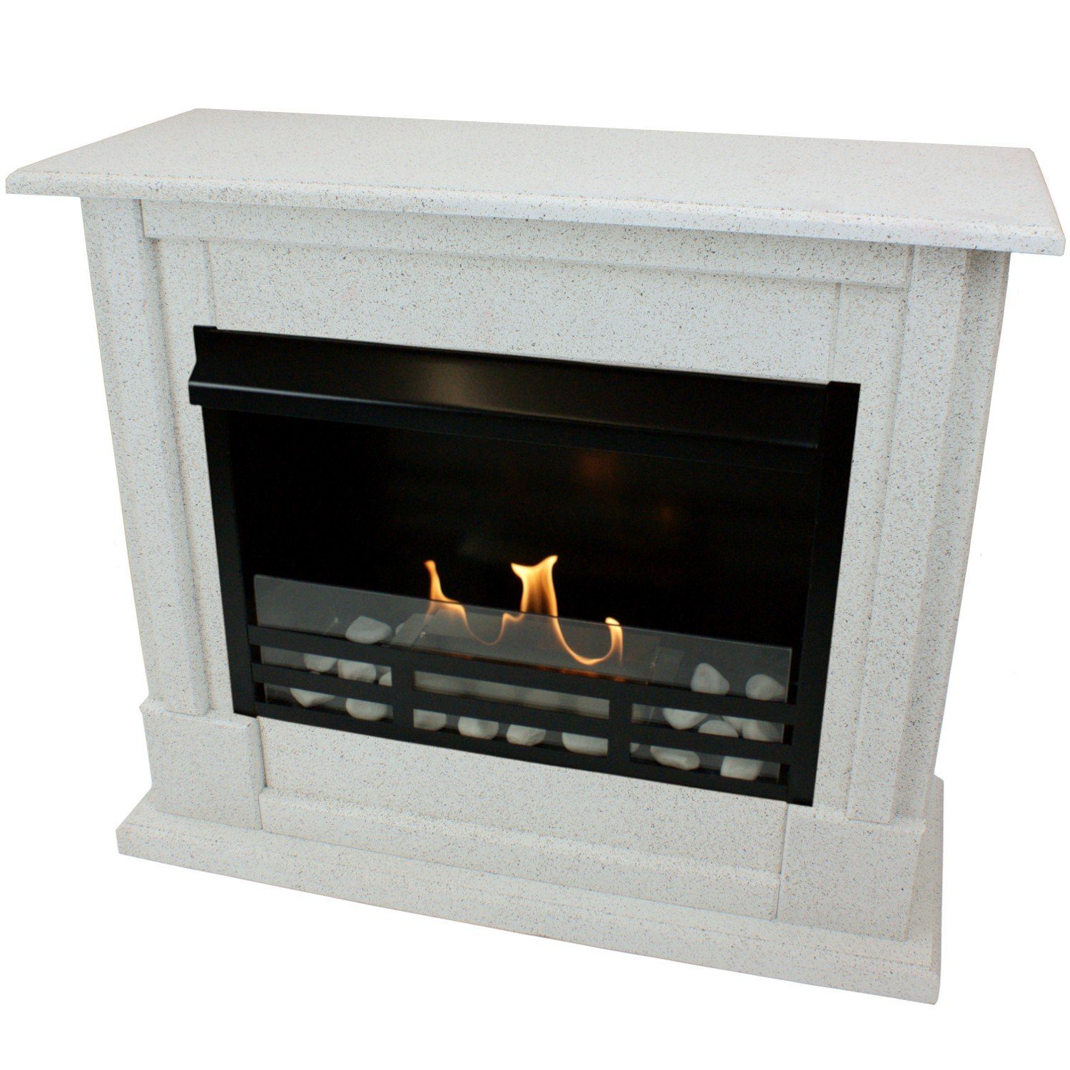 Kaminbau Mierzwa Echtfeuer-Dekokamin Emily (Deluxe, Brenngel & Bio-Ethanol günstig online kaufen