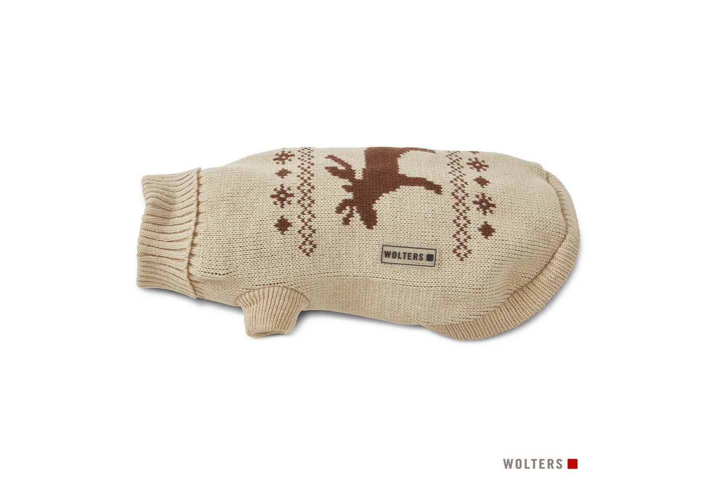 Thumbnail - Wolters Hundemantel Strickpullover Elch für Mops&Co.