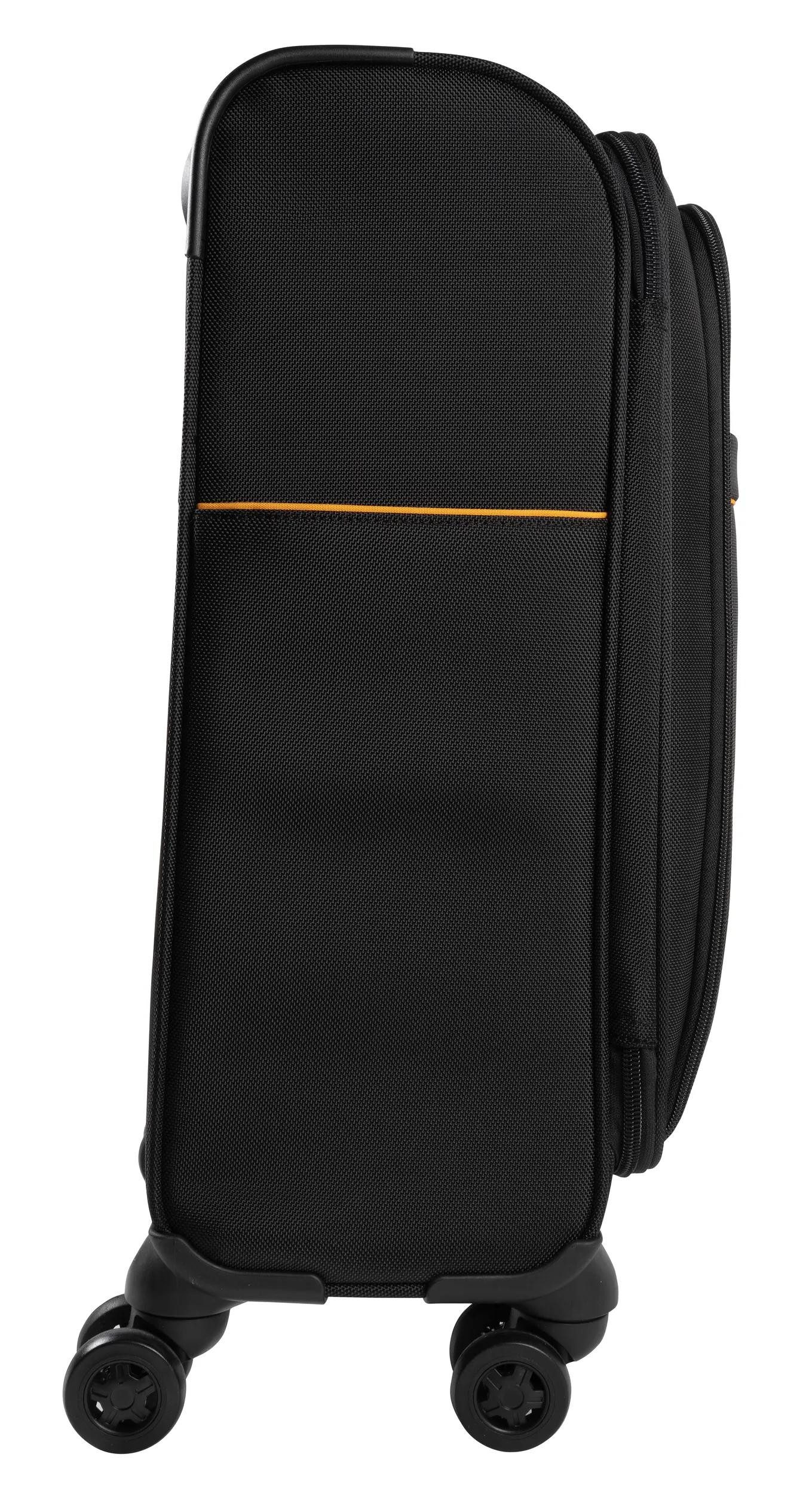 EXACOMPTA Business-Trolley Trolley für Handgepäck Exactive - Schwarz - 18934E, 37x55x23