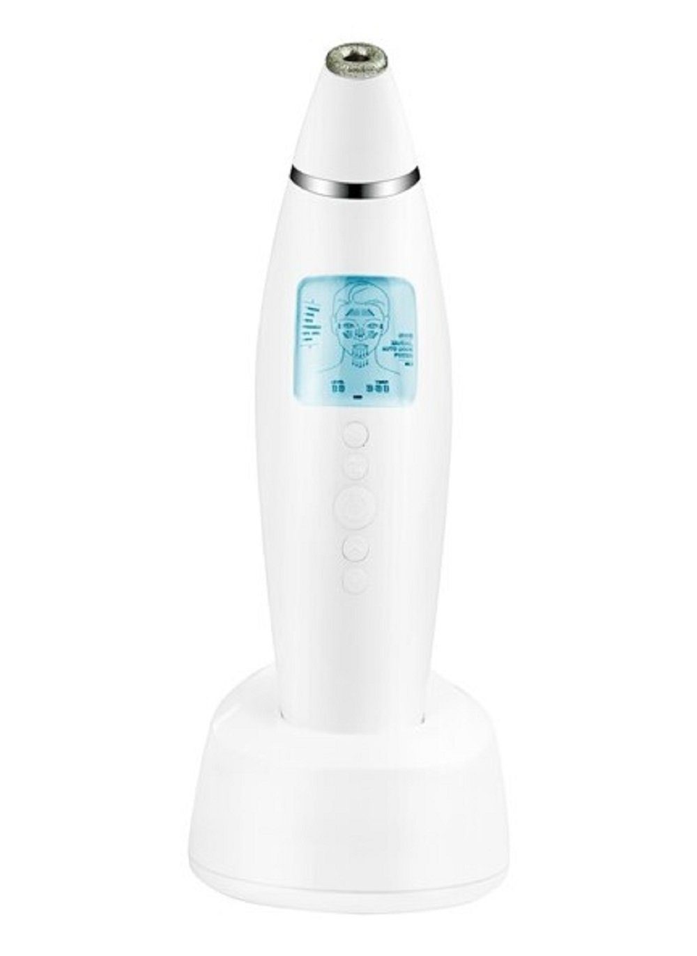 COOL-i ® Mikrodermabrasionsgerät Mikrodermabrasionsgerät mit 4 Aufsätzen, Set, Für kosmetische Hautpflege zu Hause