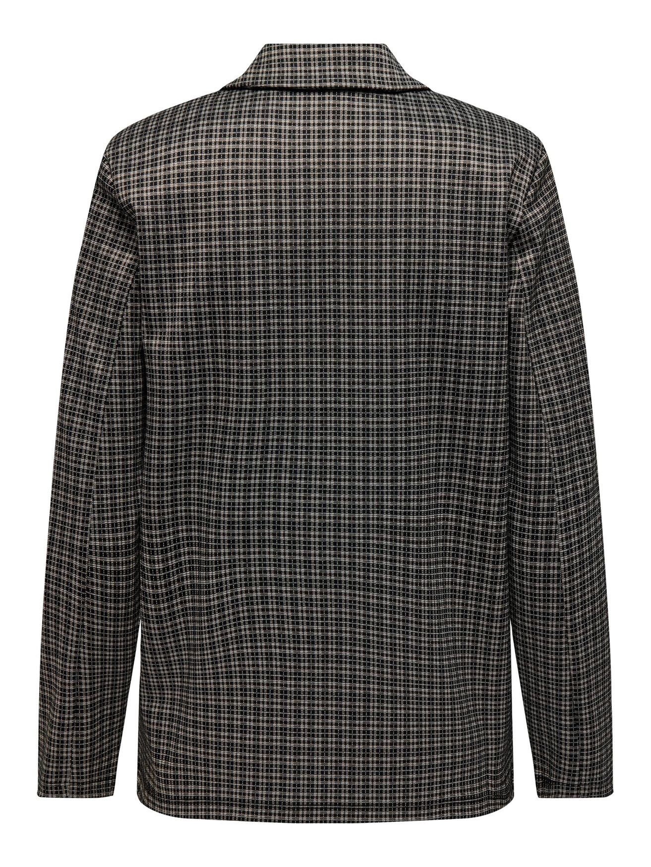 JACQUELINE de YONG Jackenblazer (regular fit) JDYGEGGO HUGH L/S CHECK BLAZE günstig online kaufen