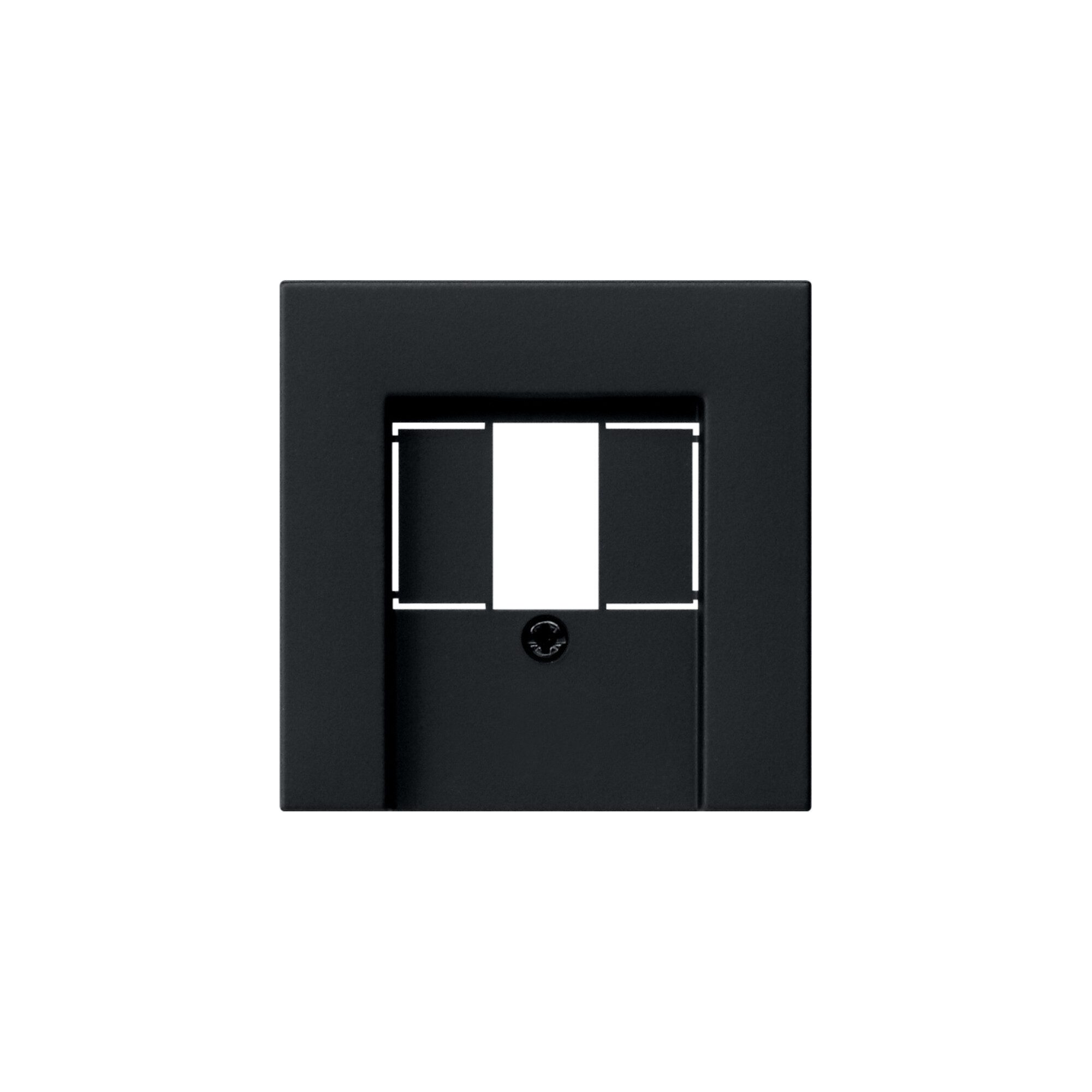 GIRA Akku-Hochdruckreiniger Gira Abdeckung sw TAE USB 0276005