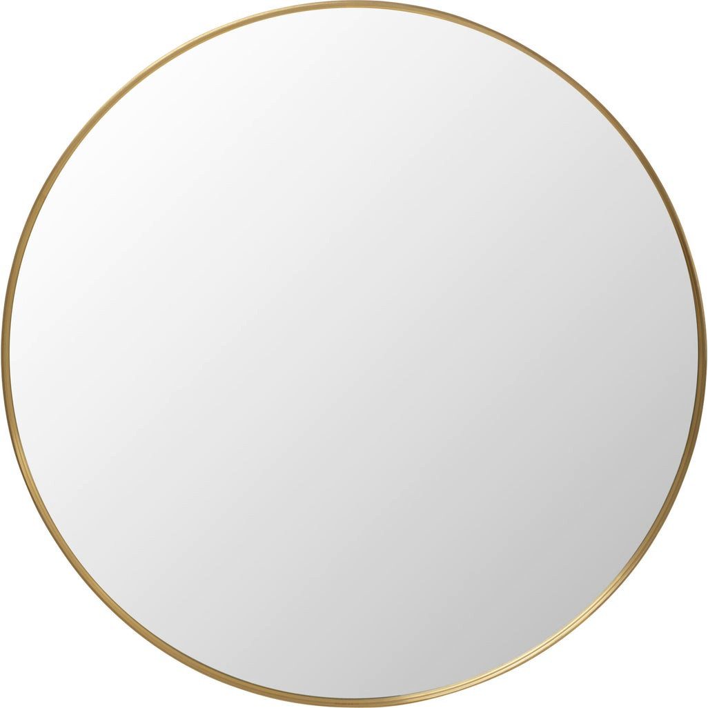 Kare Design Wandspiegel Simply, mit Metallrahmen, Ø90cm